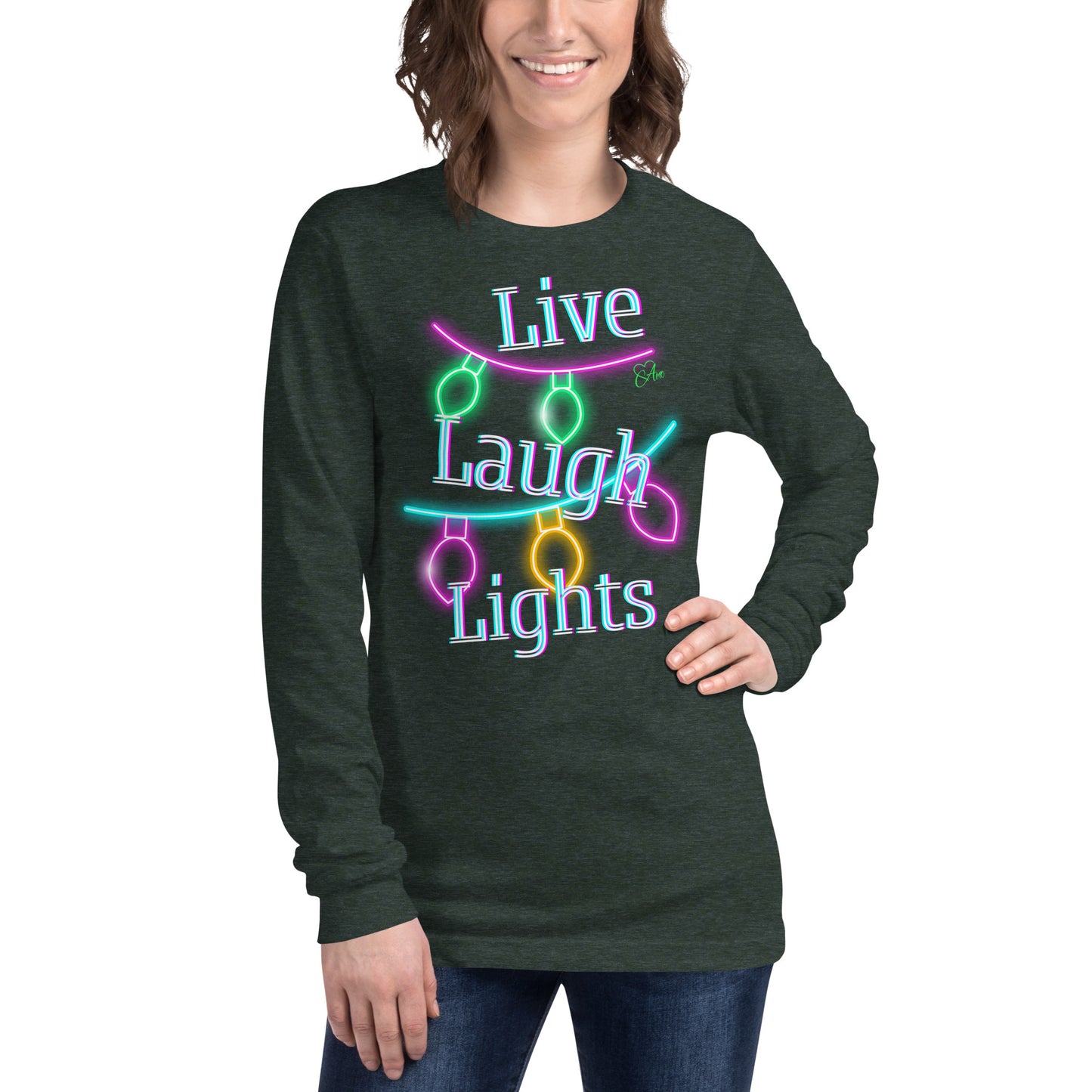 Lights Dark - Long-Sleeve T-Shirt