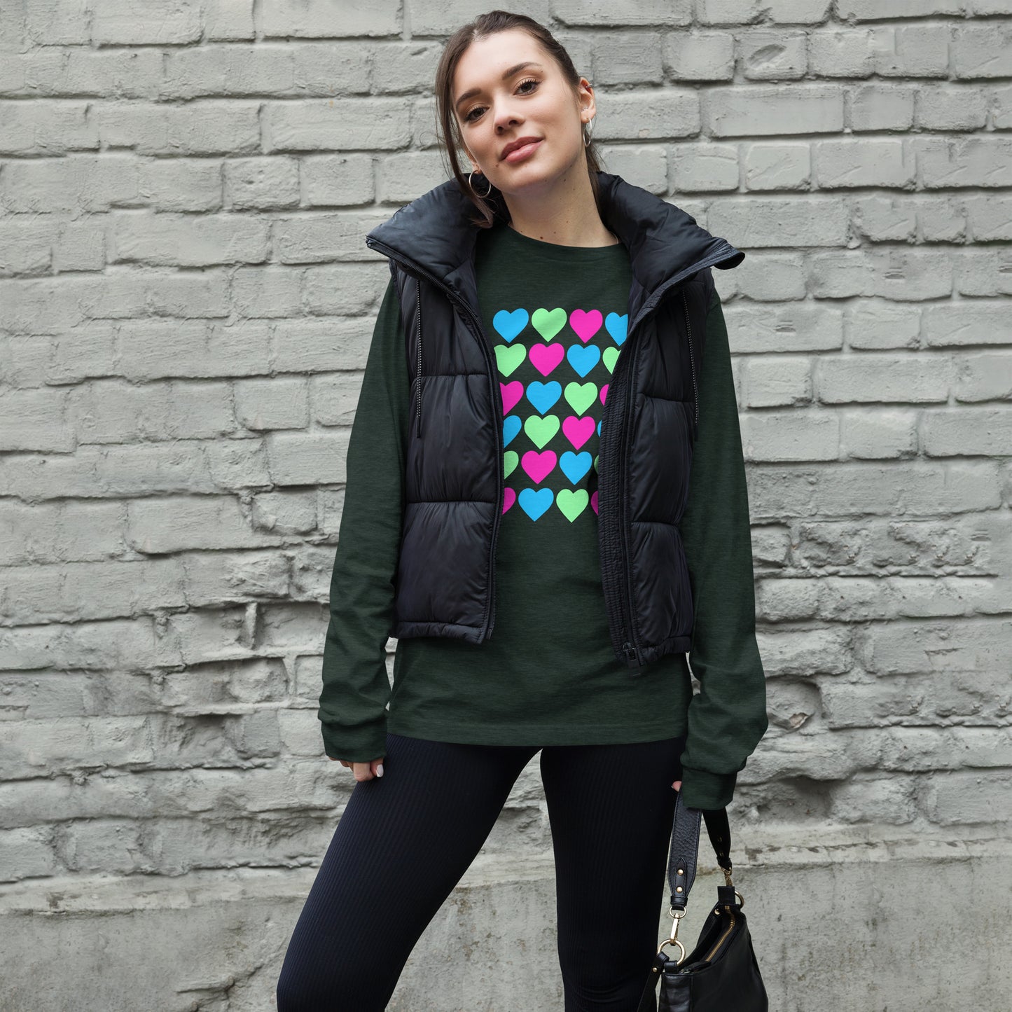 Bright Hearts - Long-Sleeve T-Shirt