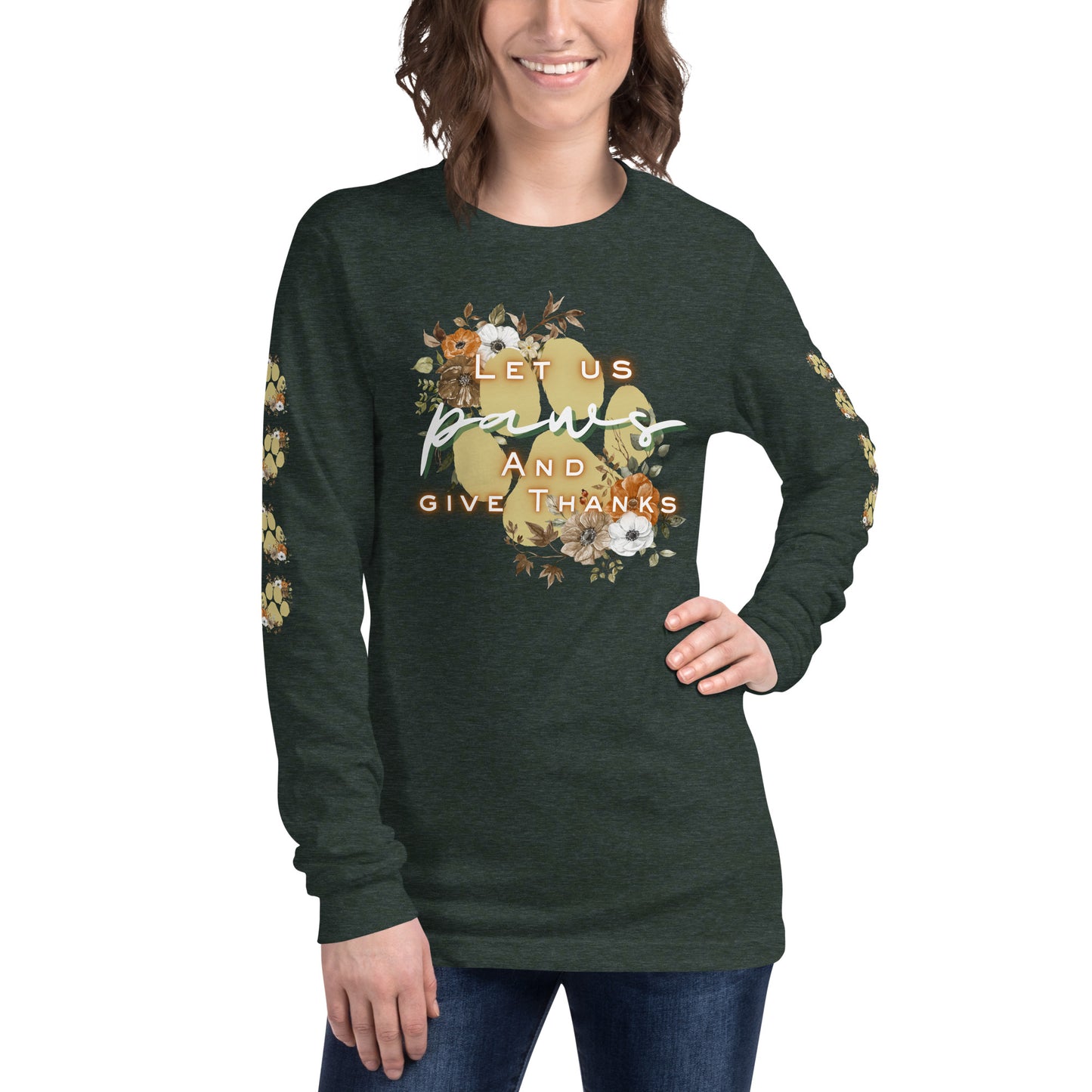 Paws Thankful - Long-sleeve T-Shirt