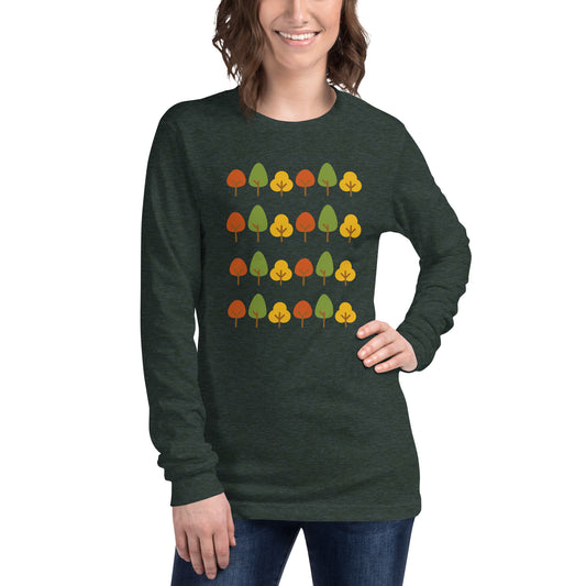 Autumn Trees - Long-sleeve T-Shirt