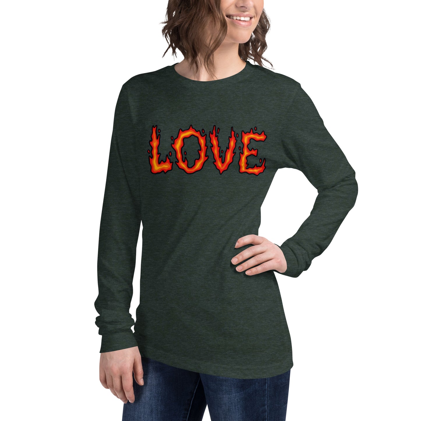 Burning Love - Long-sleeve T-shirt