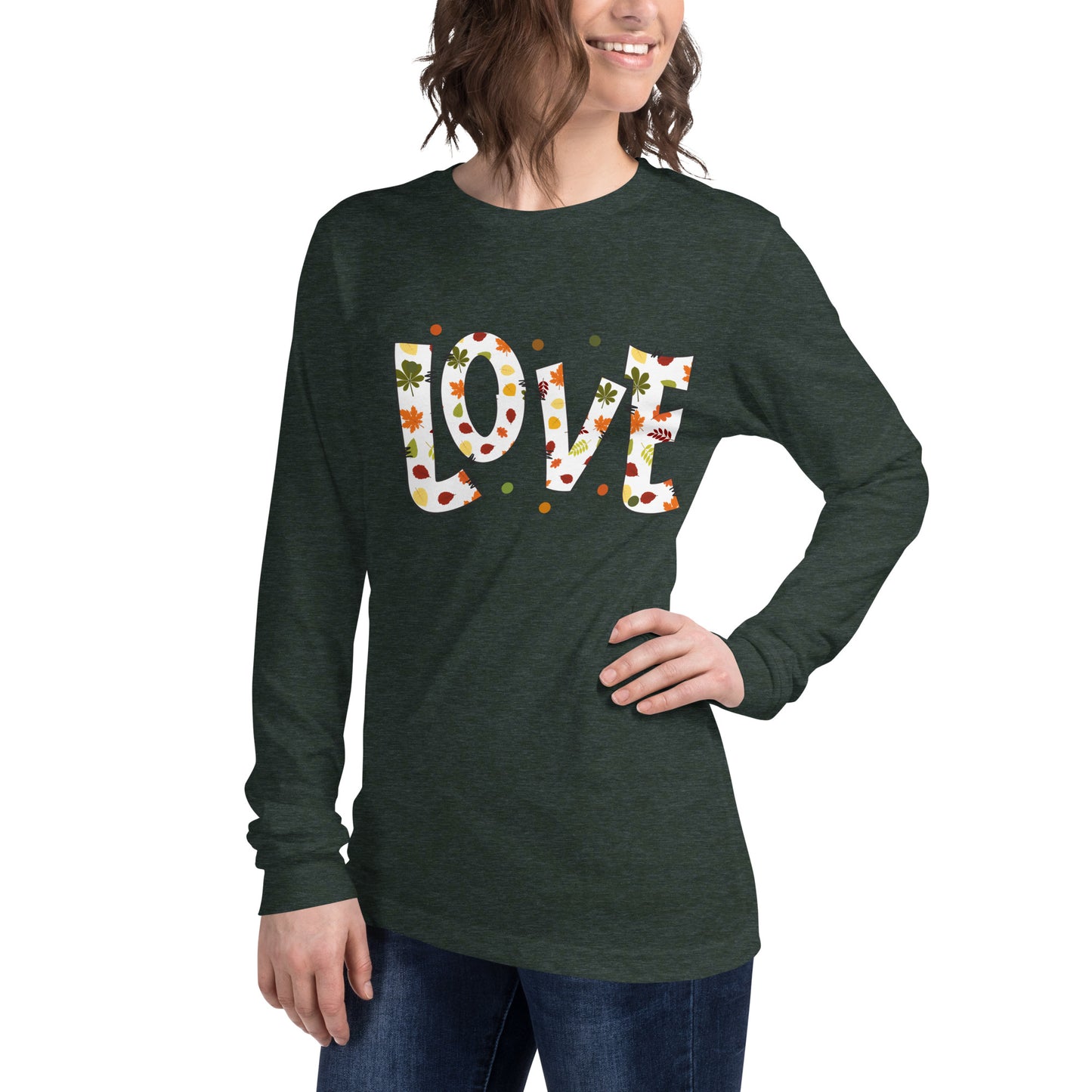 Fall Love Letters - Long-sleeve T-Shirt