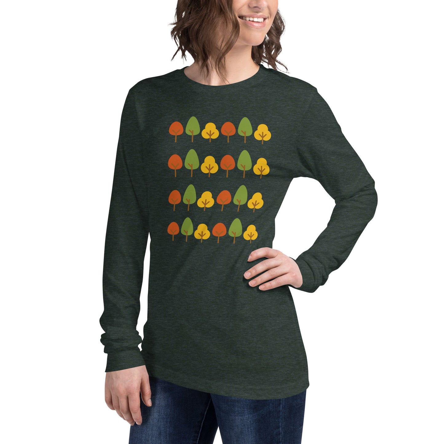 Autumn Trees - Long-sleeve T-Shirt