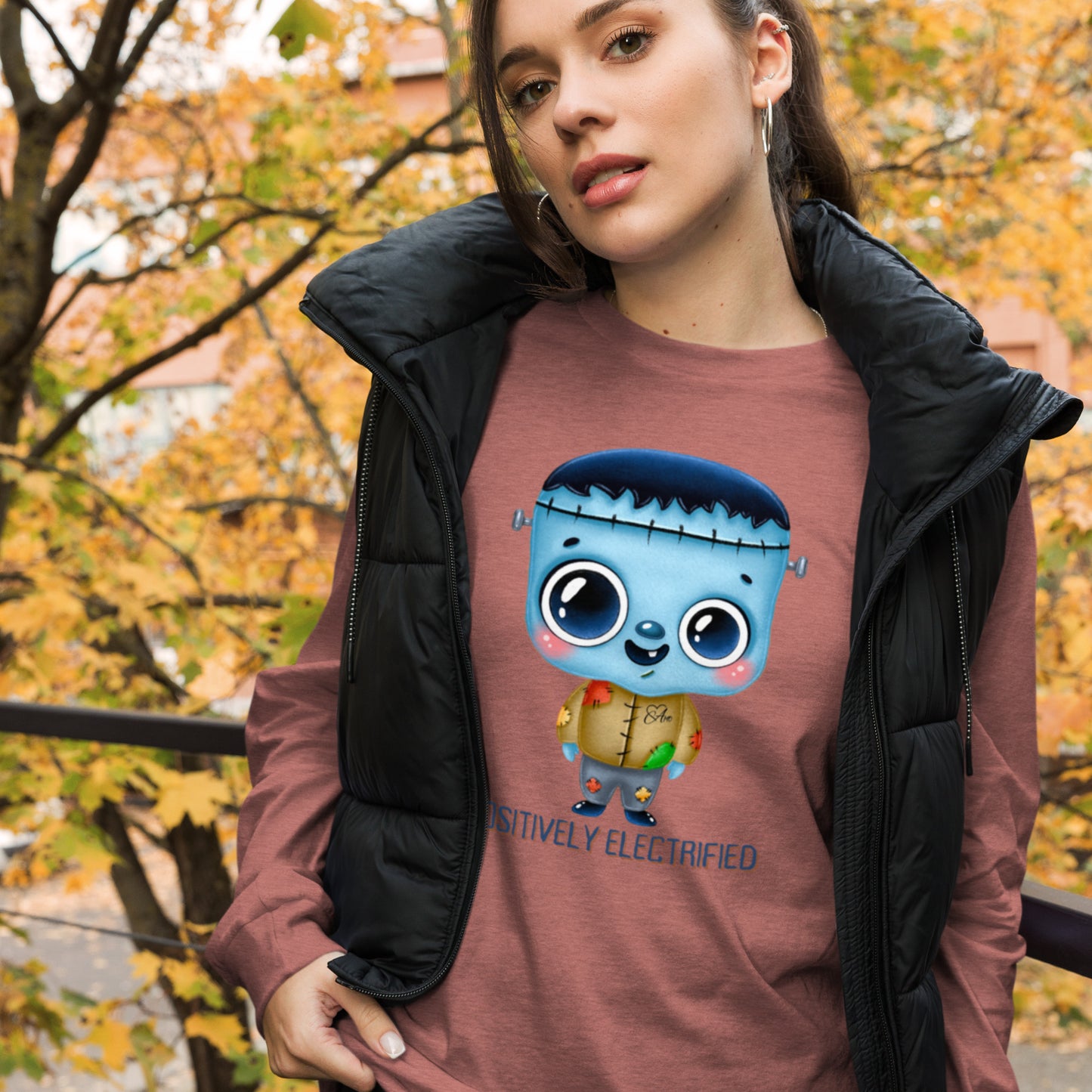 Frankie - Long-sleeve T-shirt