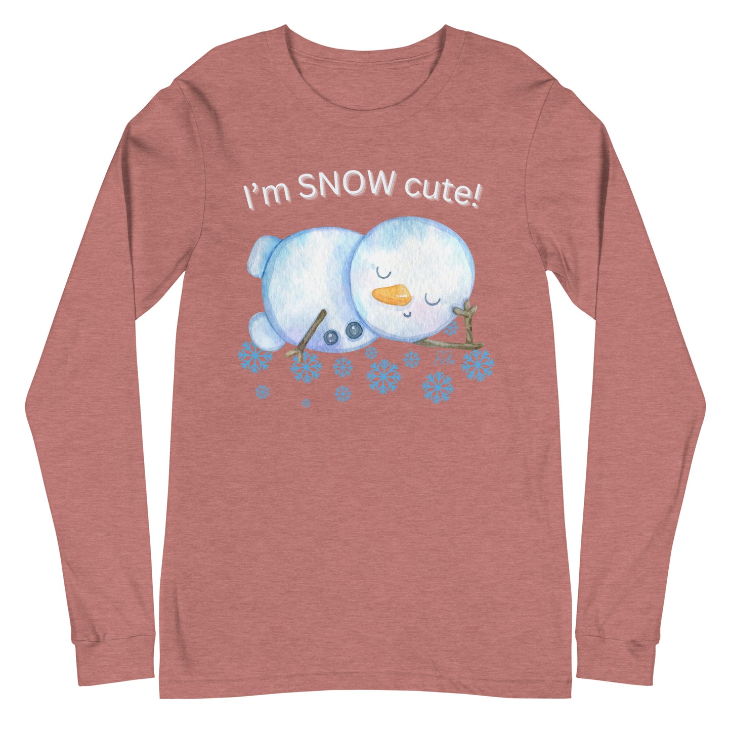 Snow Cute - Long-Sleeve T-Shirt