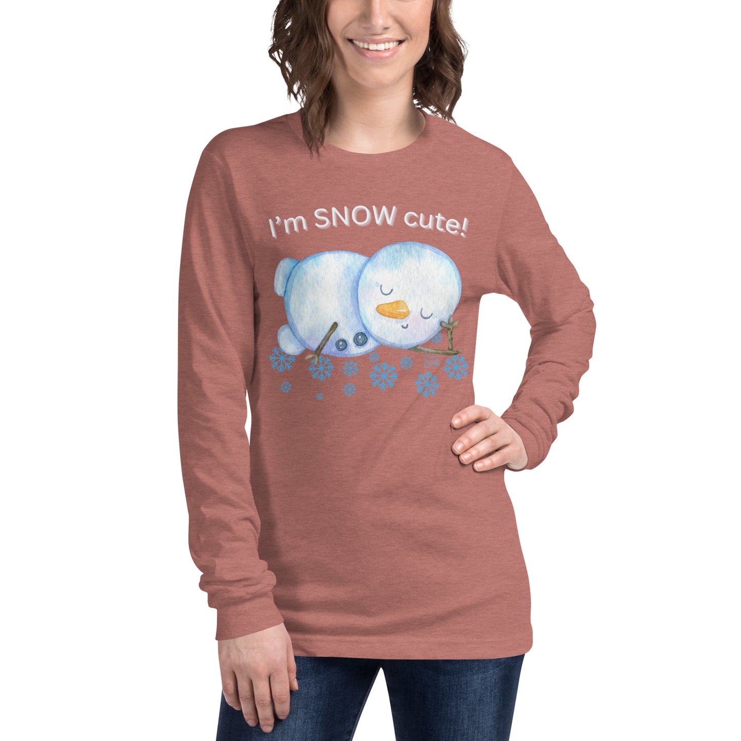 Snow Cute - Long-Sleeve T-Shirt