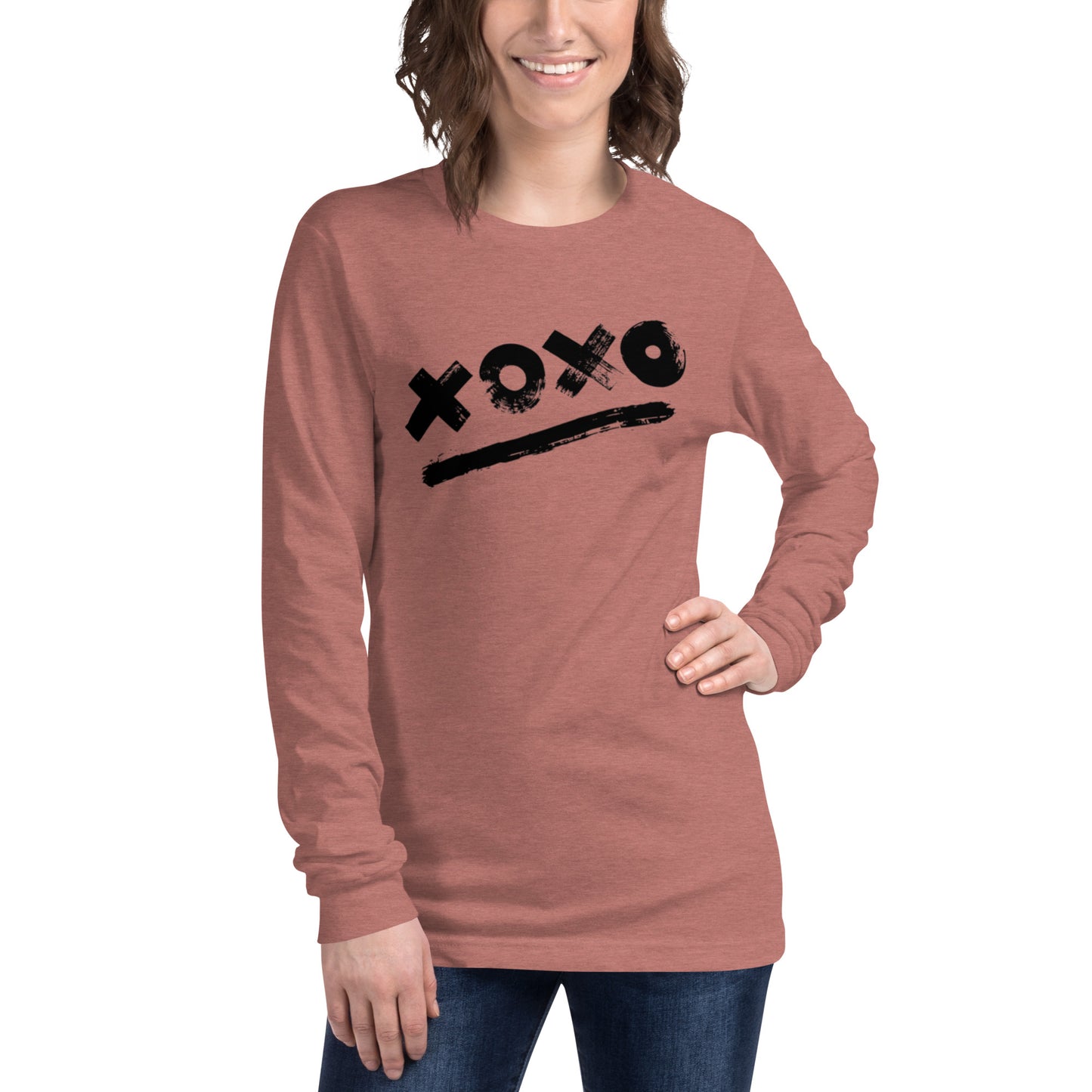 Black XOXO - Long-Sleeve T-Shirt