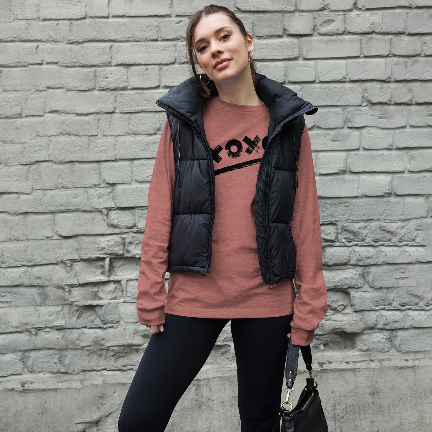 Black XOXO - Long-Sleeve T-Shirt