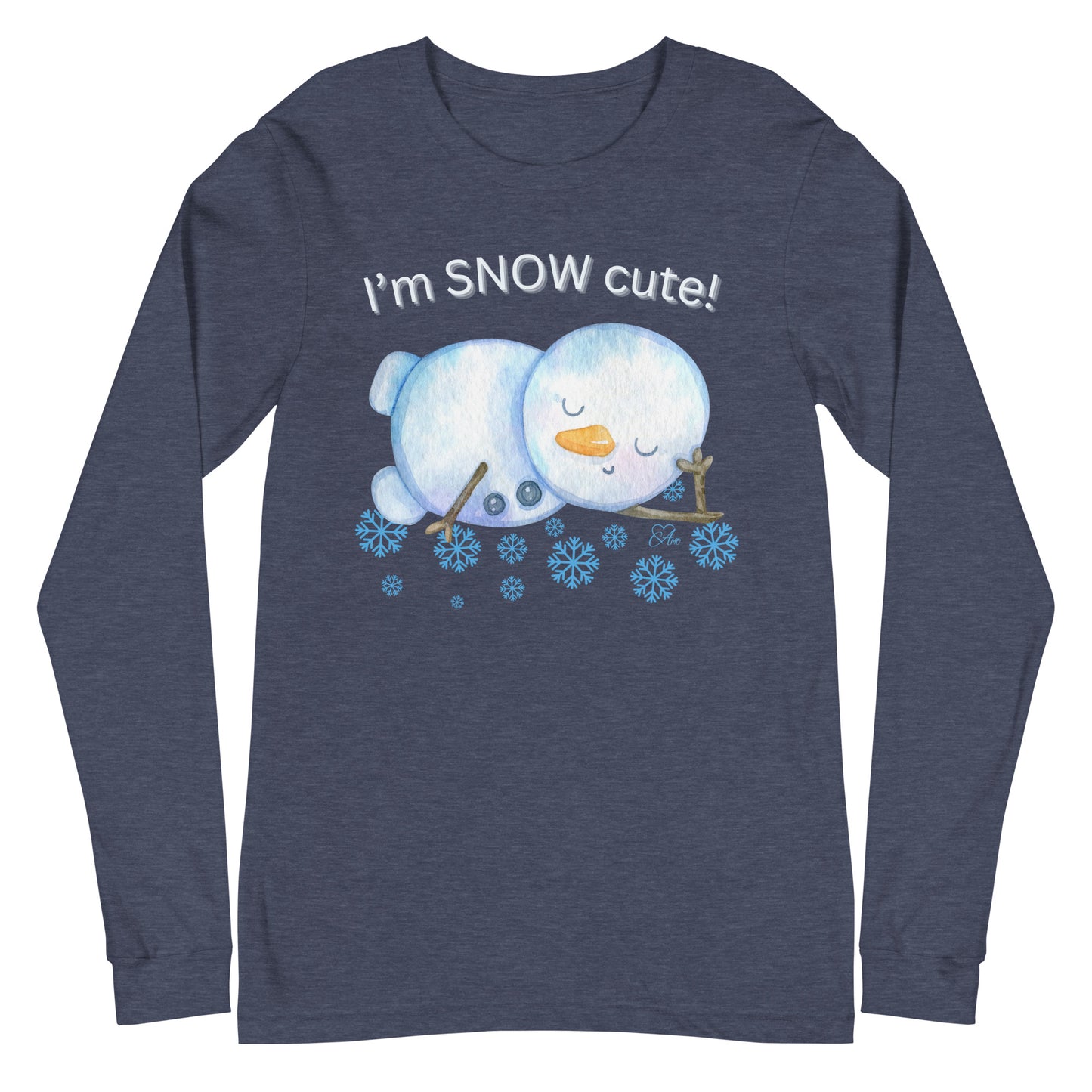 Snow Cute - Long-Sleeve T-Shirt