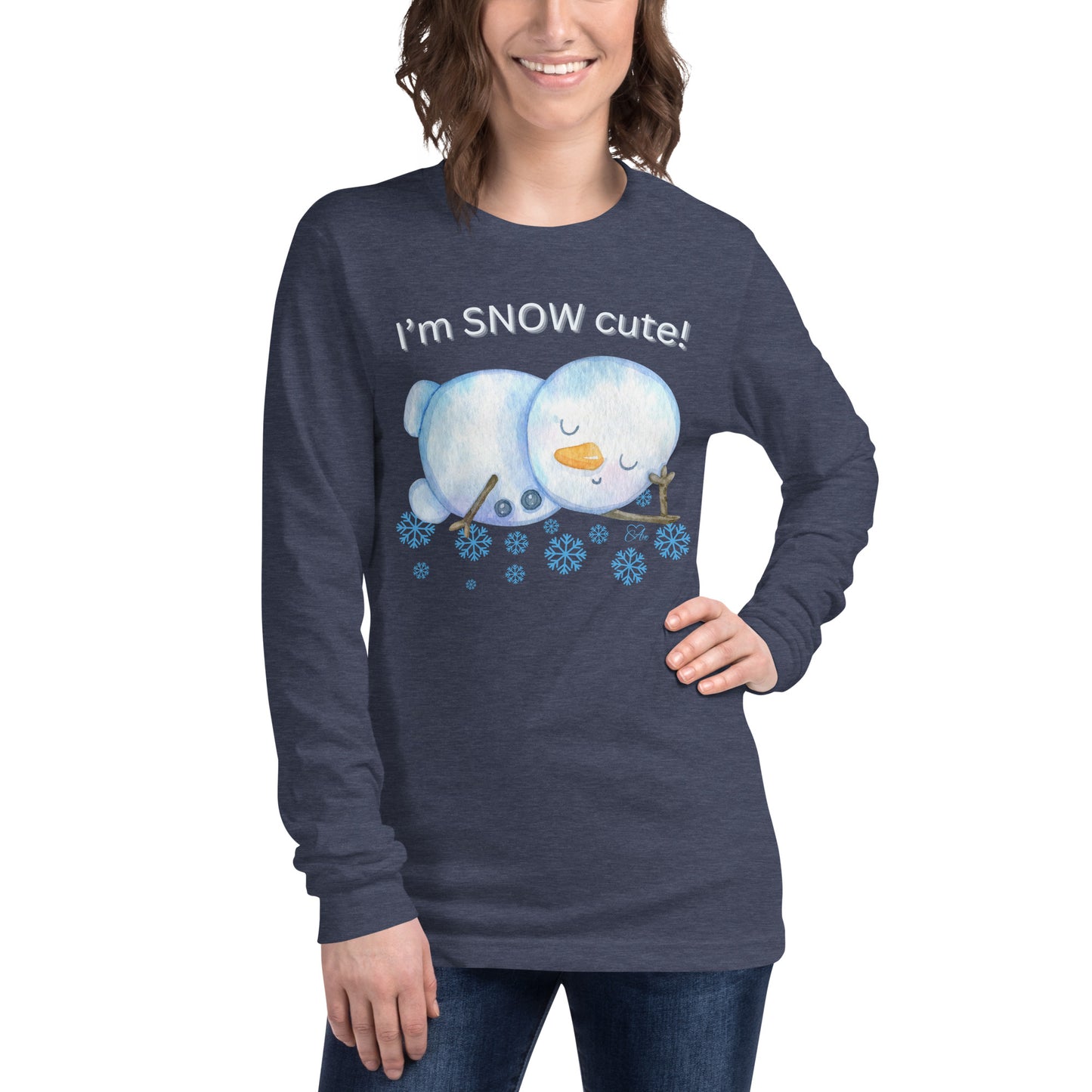 Snow Cute - Long-Sleeve T-Shirt