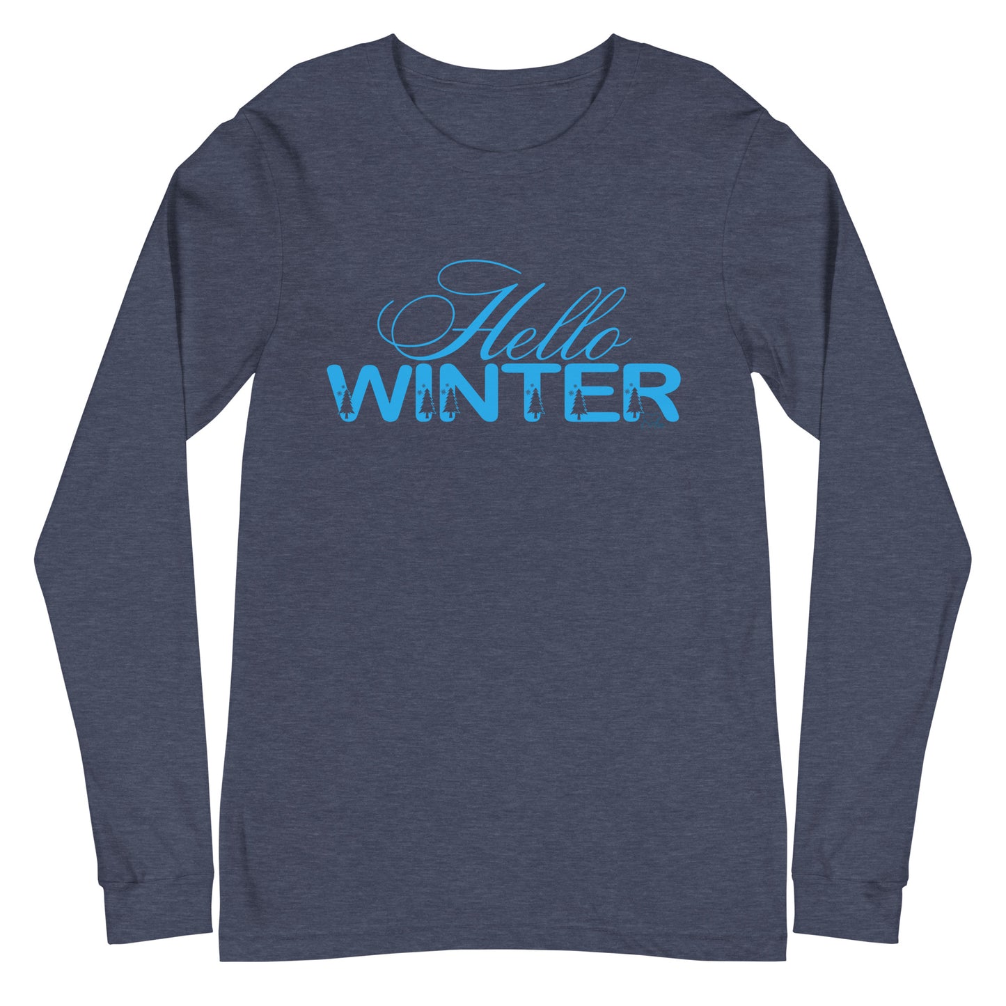 Hello Winter - Long-Sleeve T-Shirt
