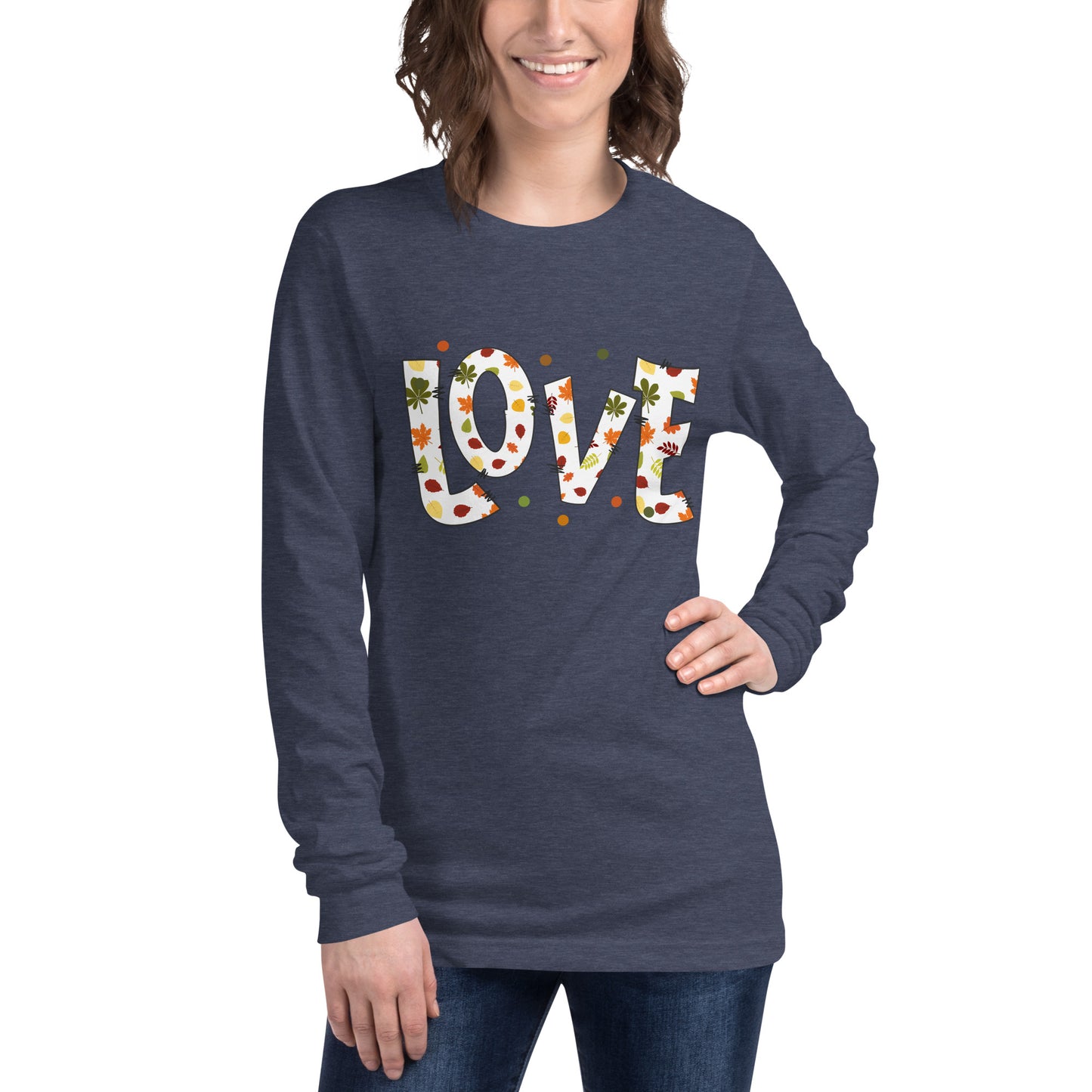Fall Love Letters - Long-sleeve T-Shirt