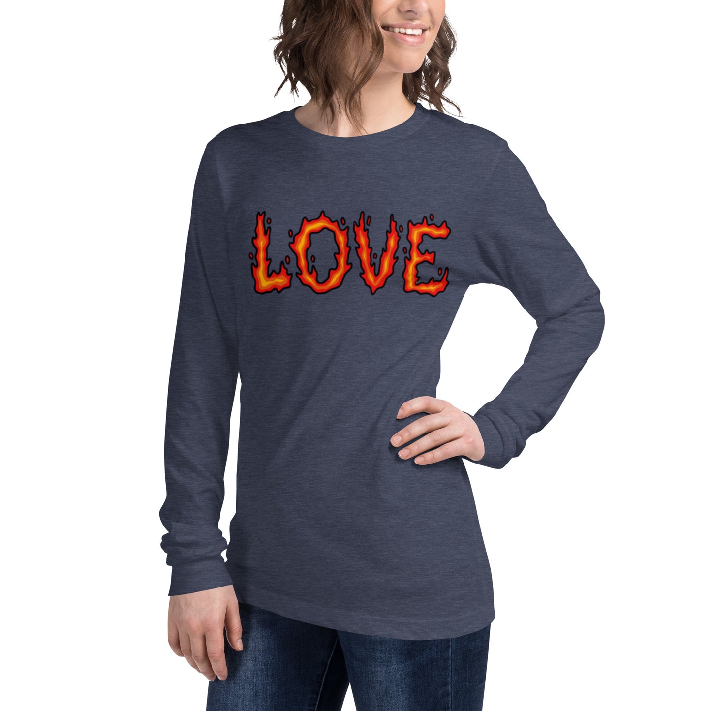 Burning Love - Long-sleeve T-shirt