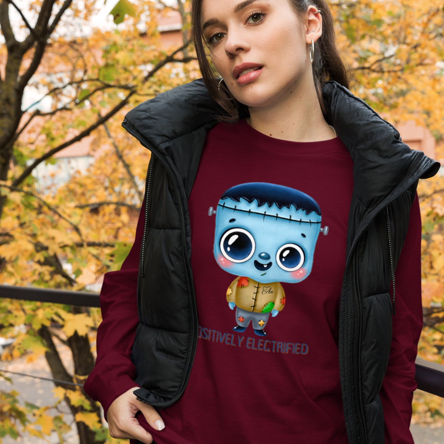 Frankie - Long-sleeve T-shirt