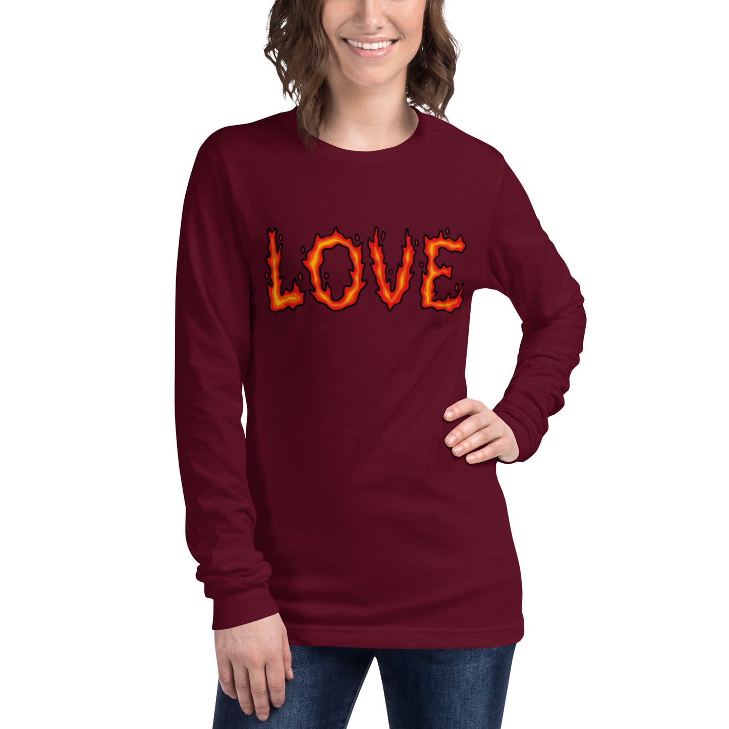 Burning Love - Long-sleeve T-shirt