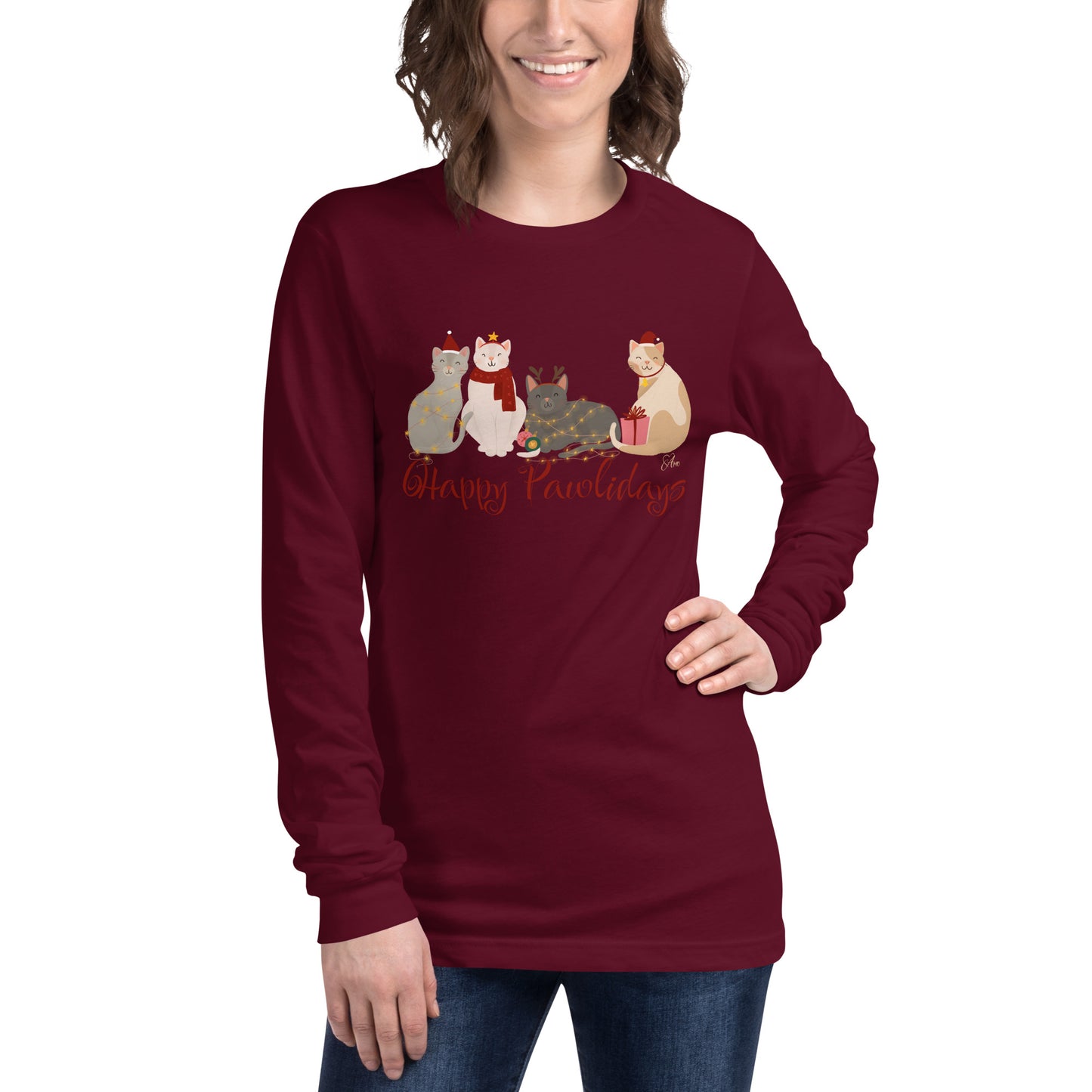 Cat Holiday - Long-Sleeve T-Shirt