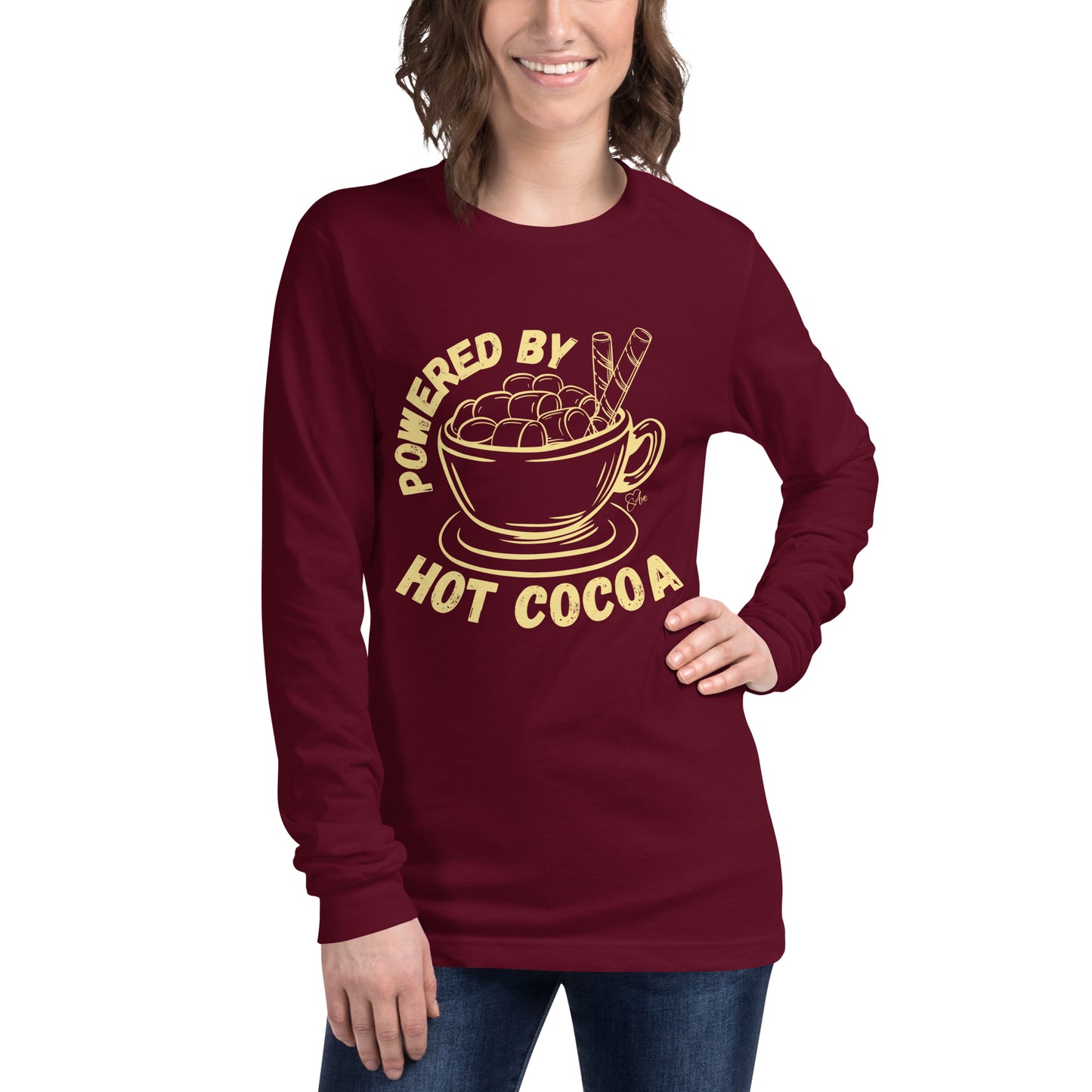 Cocoa Dark - Long-Sleeve T-Shirt
