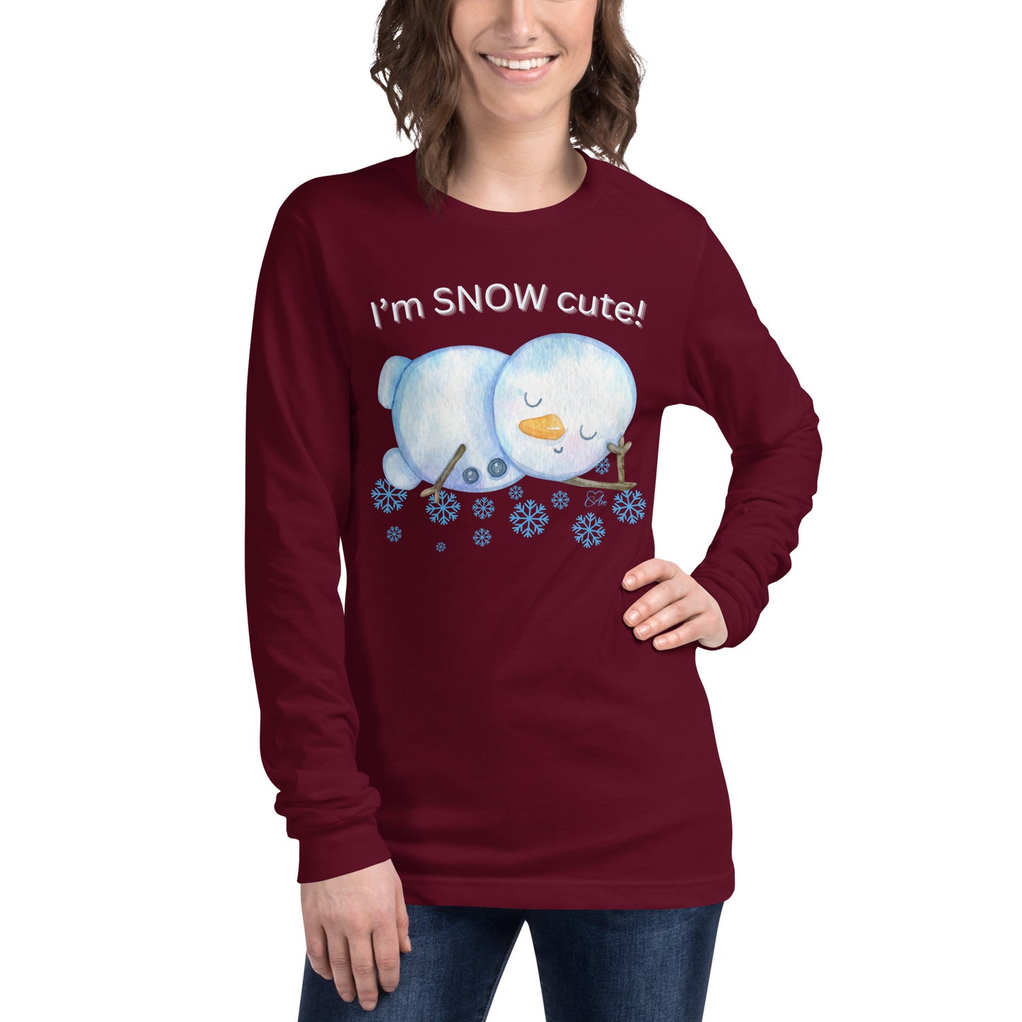 Snow Cute - Long-Sleeve T-Shirt