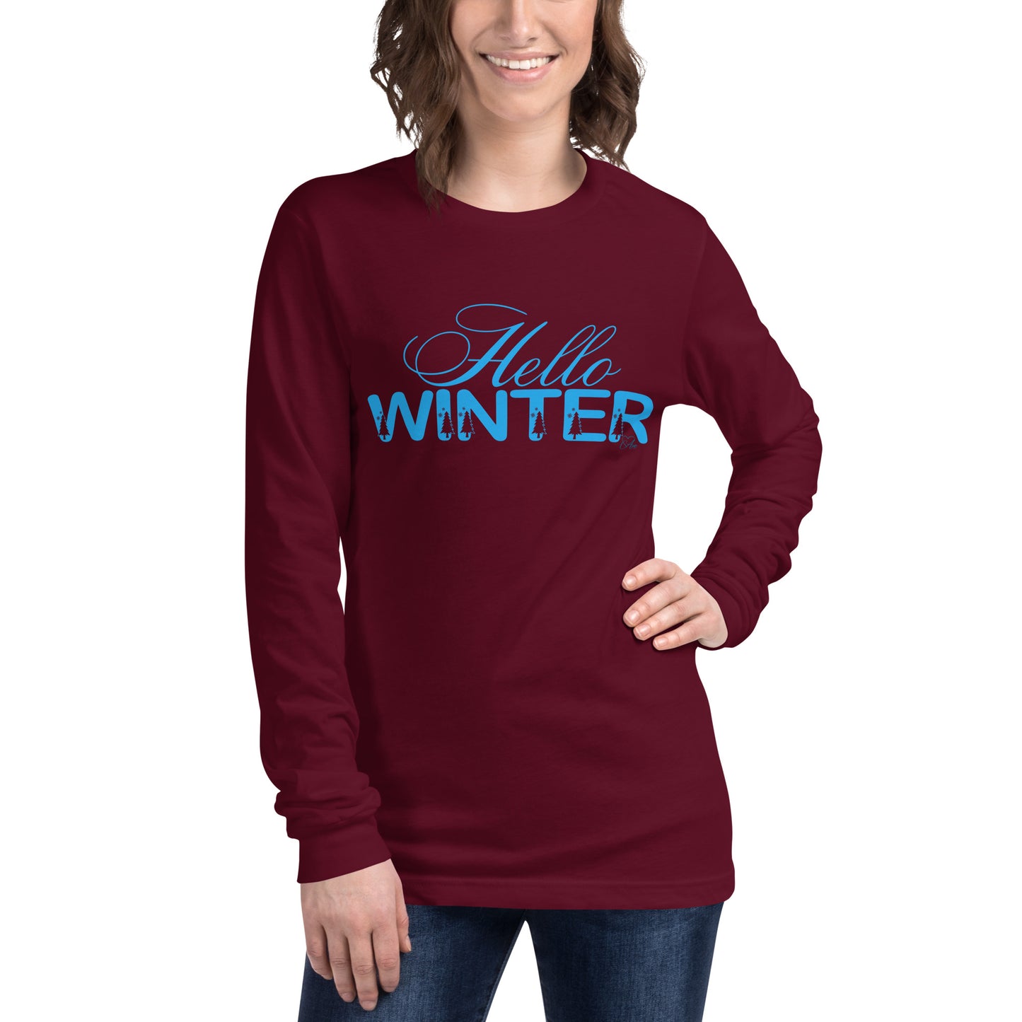 Hello Winter - Long-Sleeve T-Shirt