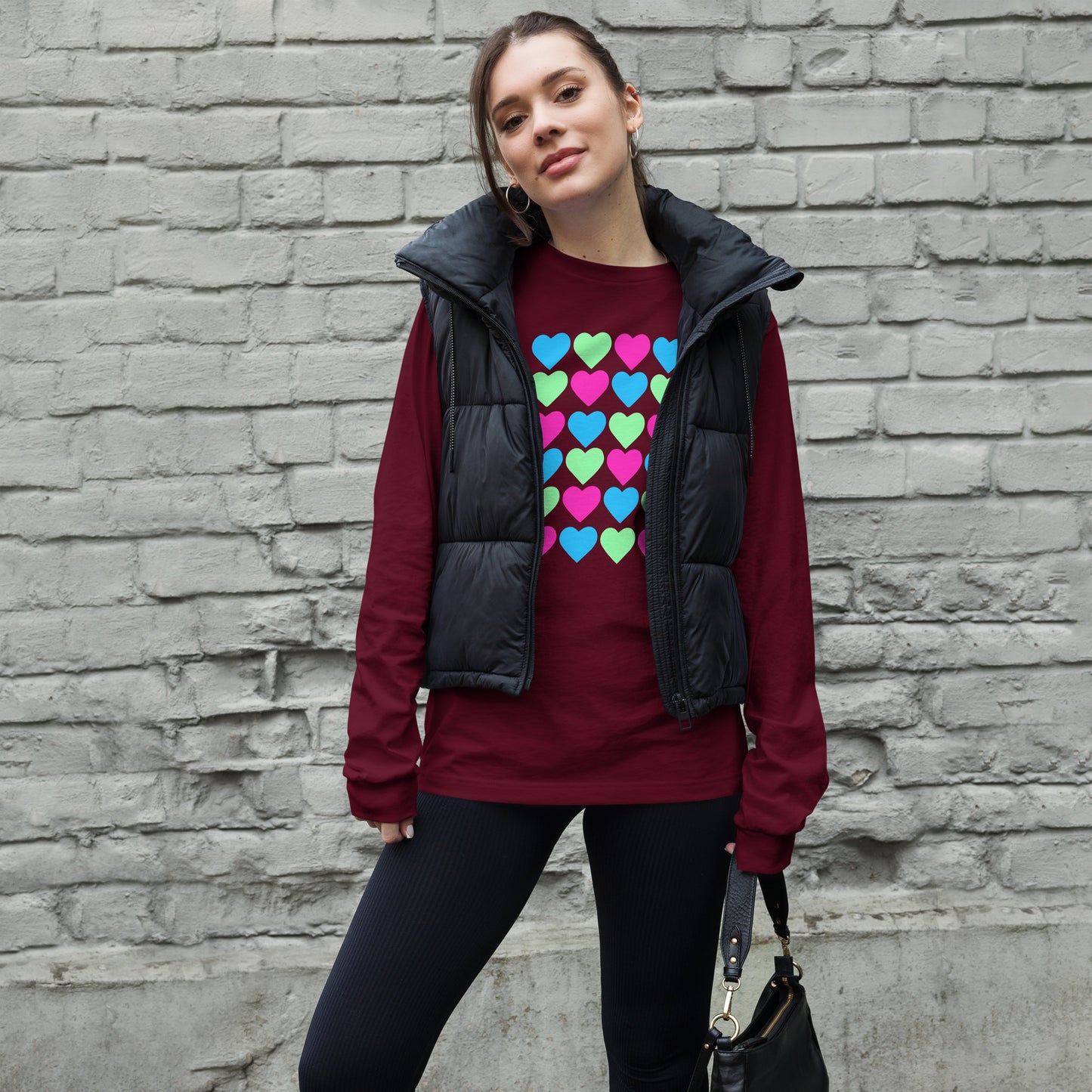 Bright Hearts - Long-Sleeve T-Shirt