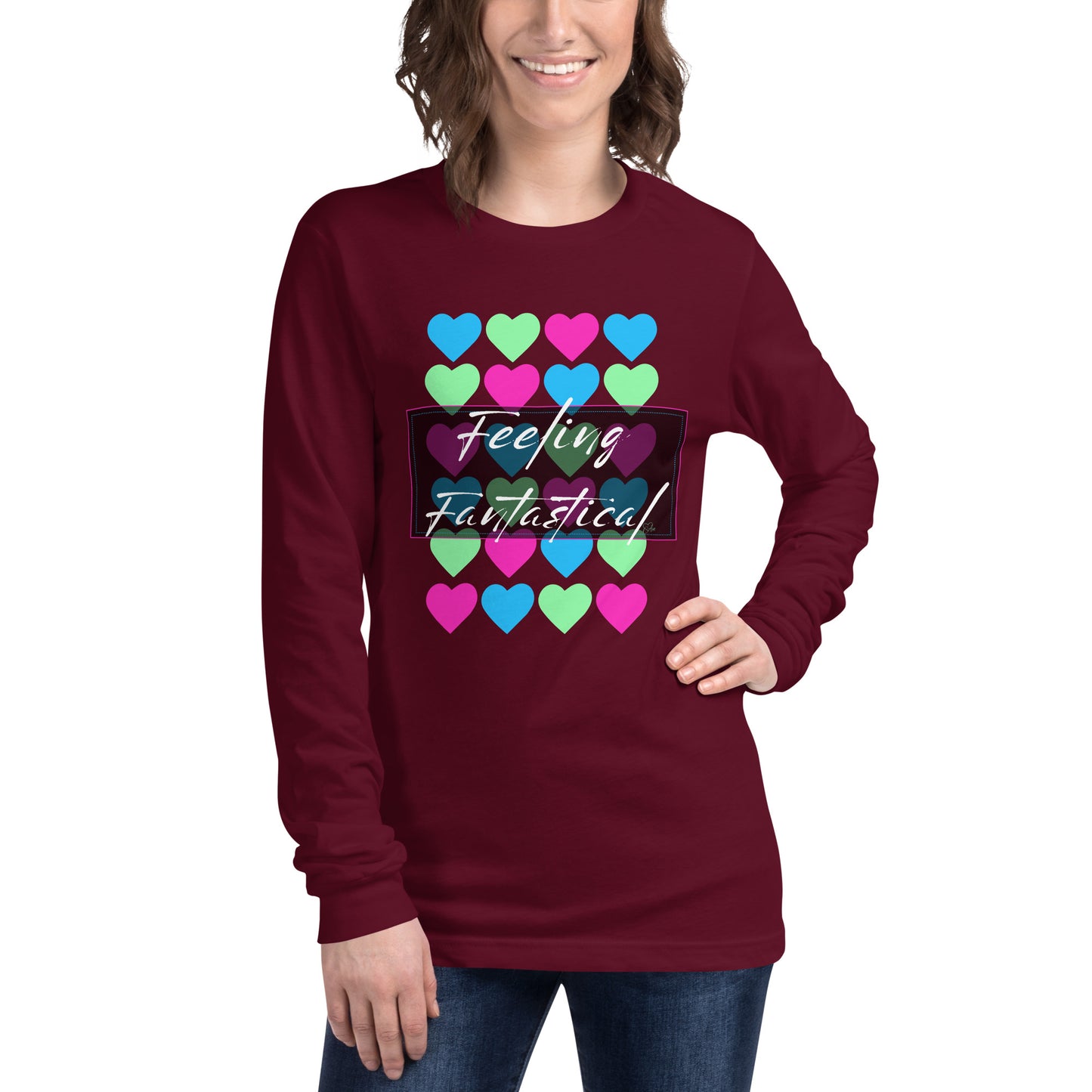 Feeling Fantastical (Bright) - Long-Sleeve T-Shirt