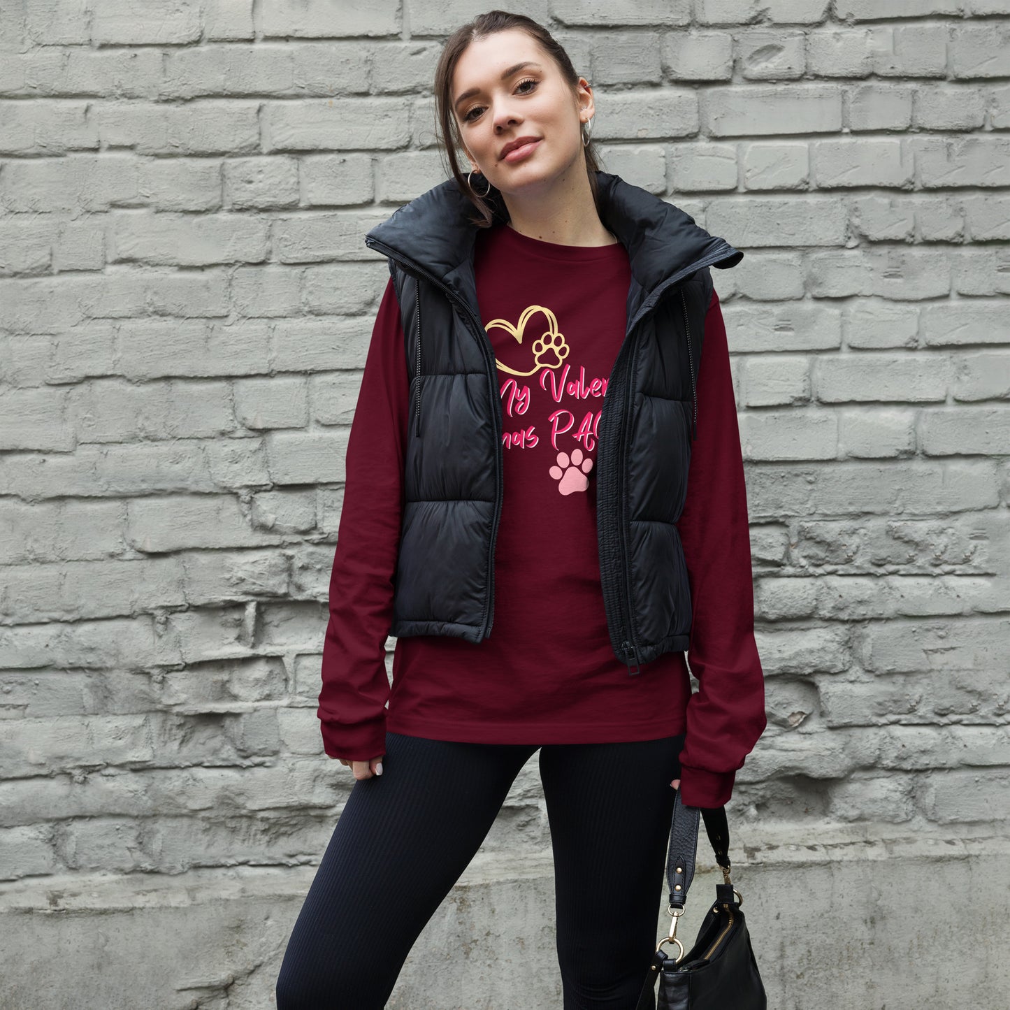 Paw Valentine - Long-Sleeve T-Shirt
