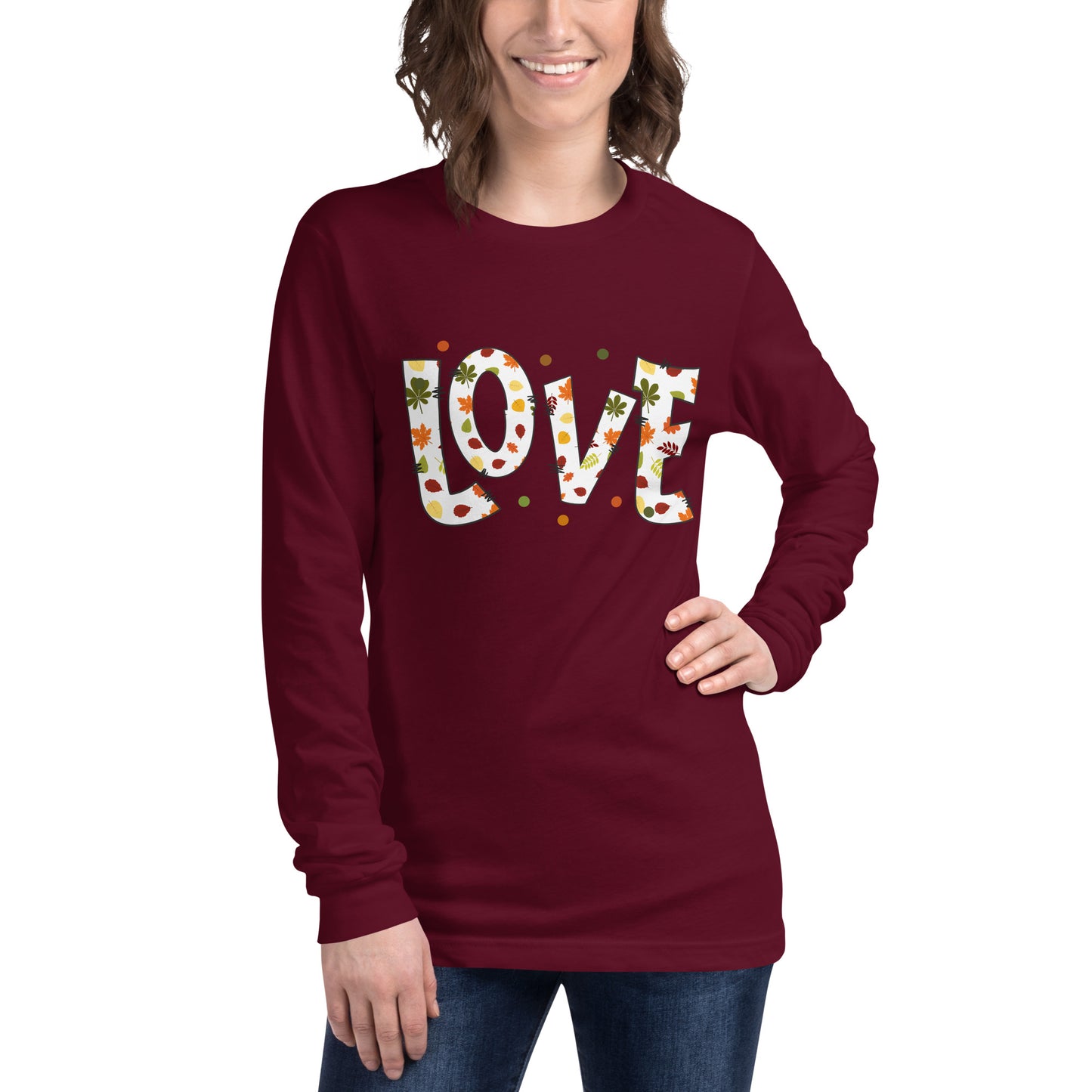 Fall Love Letters - Long-sleeve T-Shirt