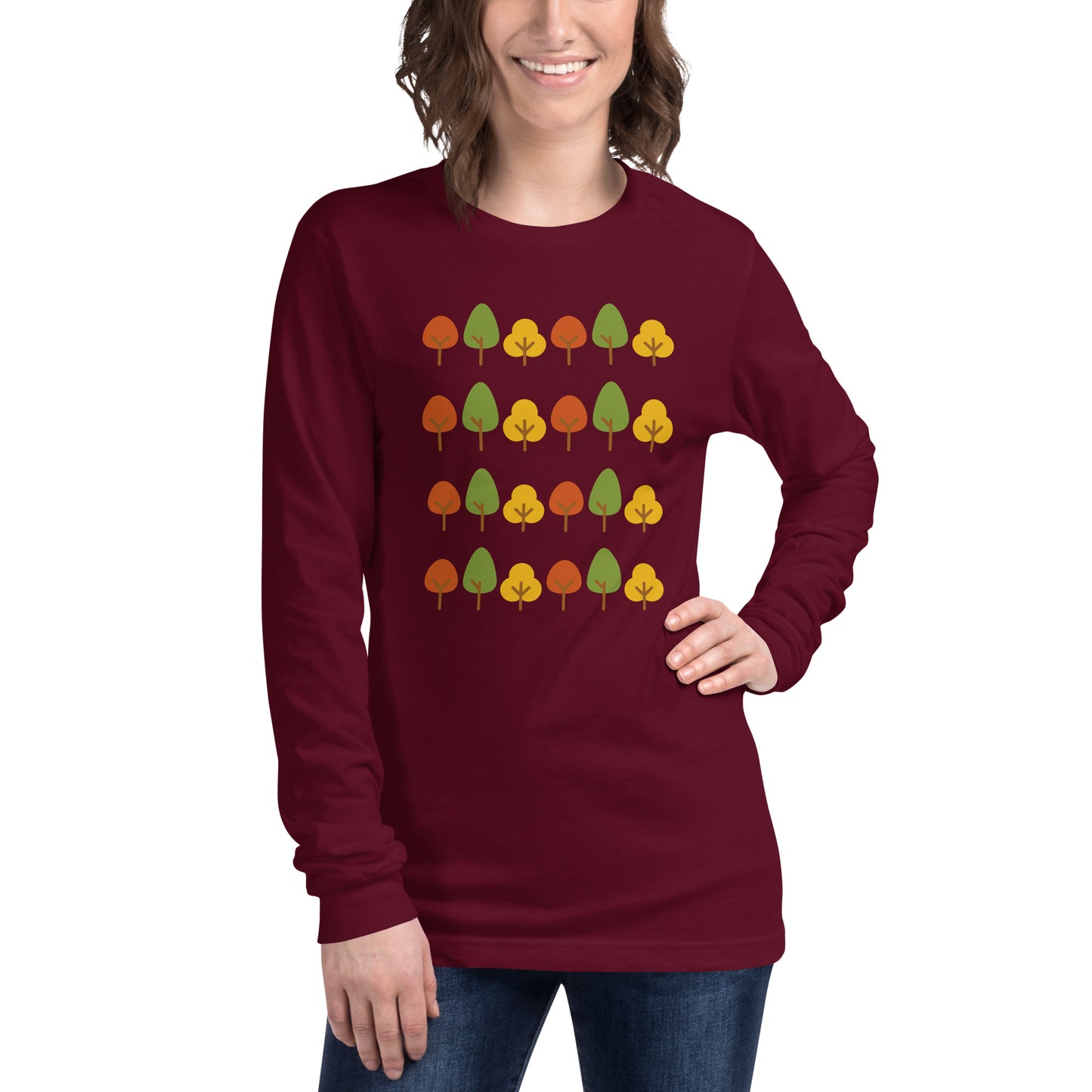 Autumn Trees - Long-sleeve T-Shirt