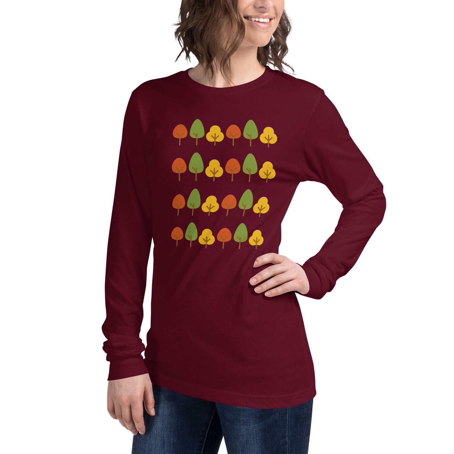 Autumn Trees - Long-sleeve T-Shirt