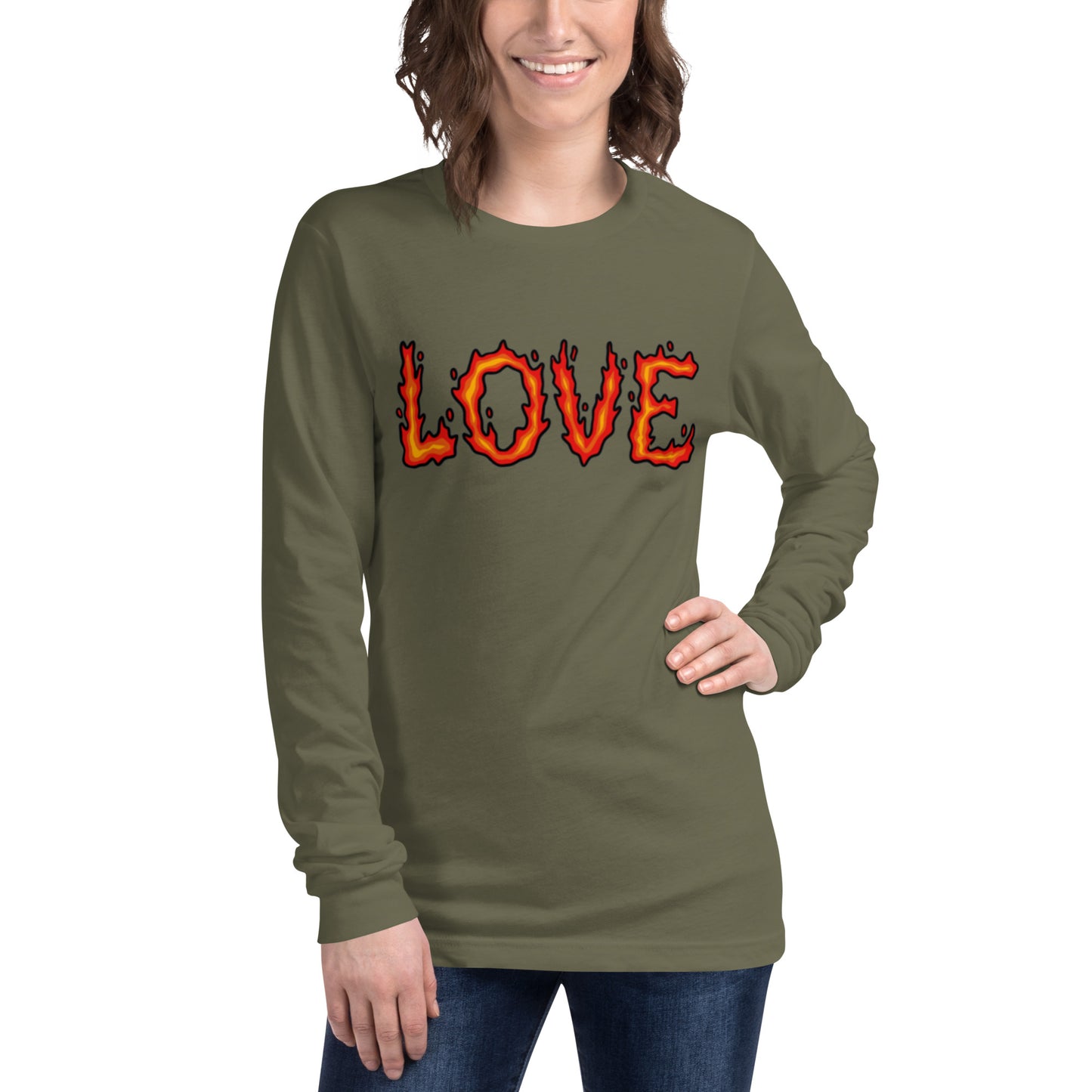 Burning Love - Long-sleeve T-shirt