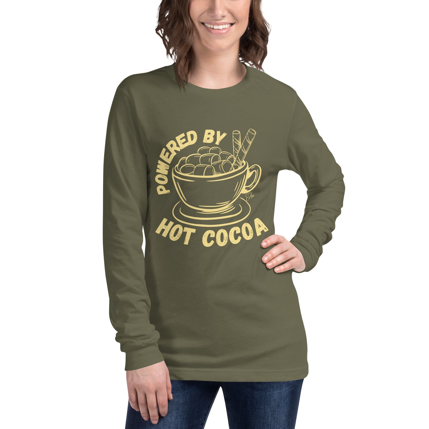 Cocoa Dark - Long-Sleeve T-Shirt