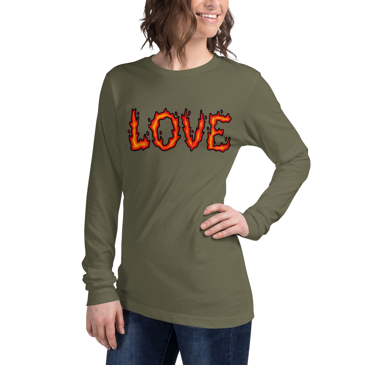 Burning Love - Long-sleeve T-shirt