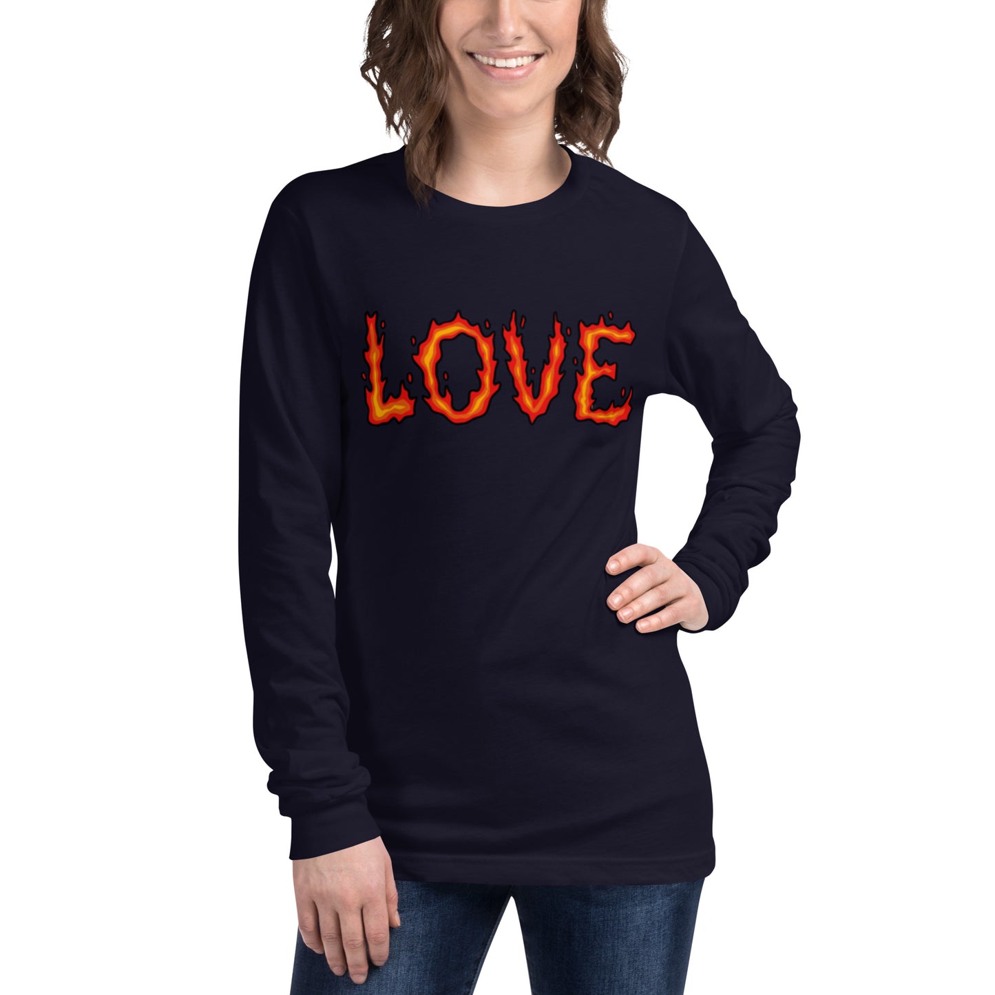 Burning Love - Long-sleeve T-shirt