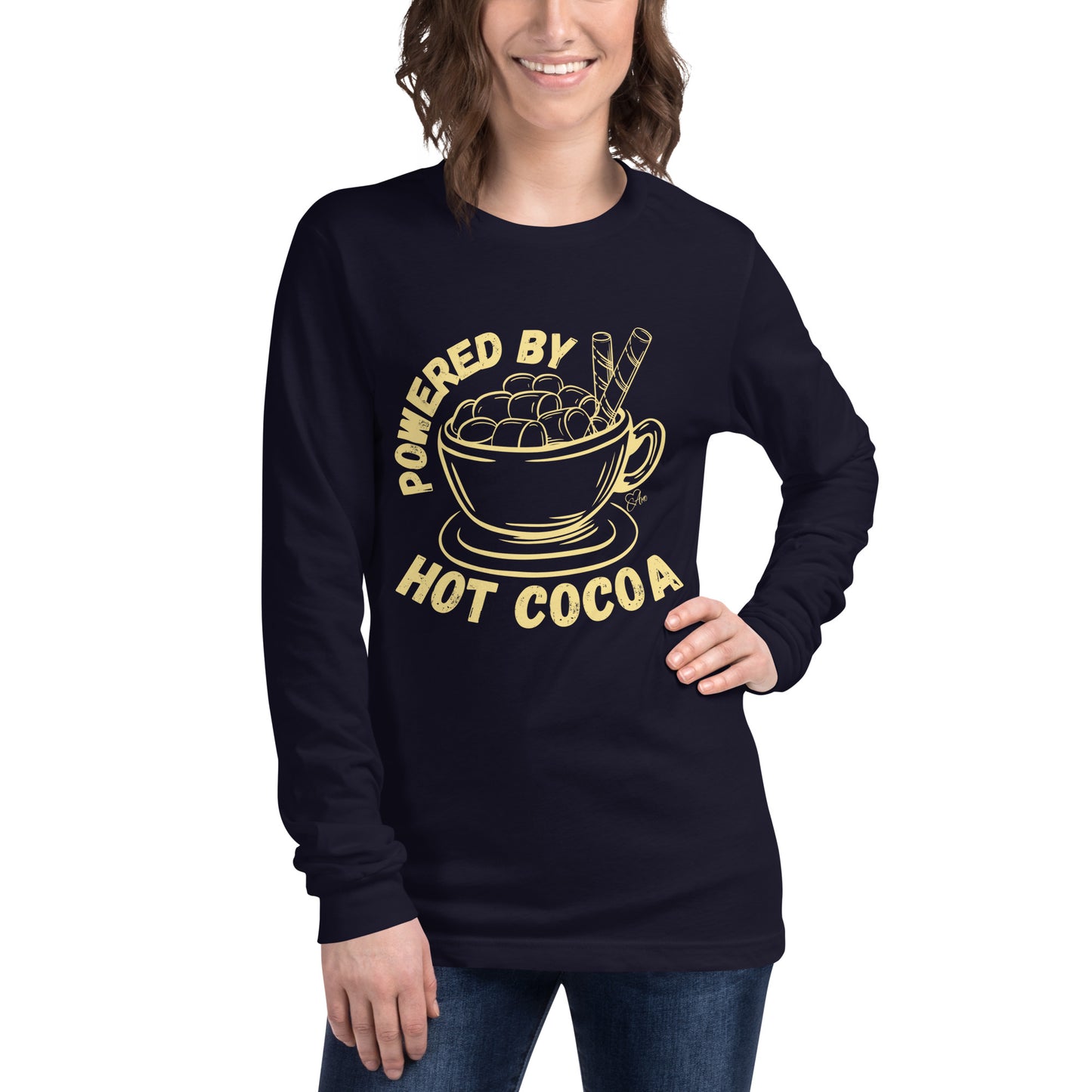 Cocoa Dark - Long-Sleeve T-Shirt