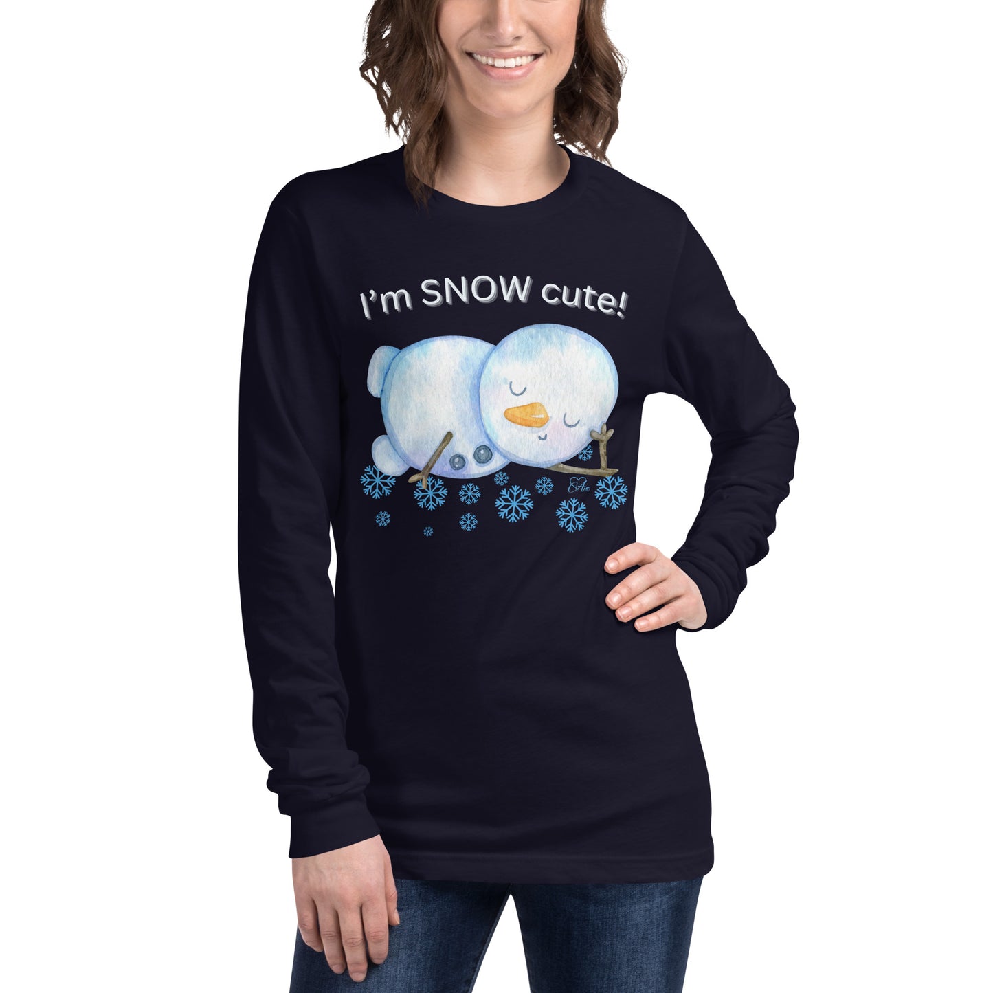Snow Cute - Long-Sleeve T-Shirt