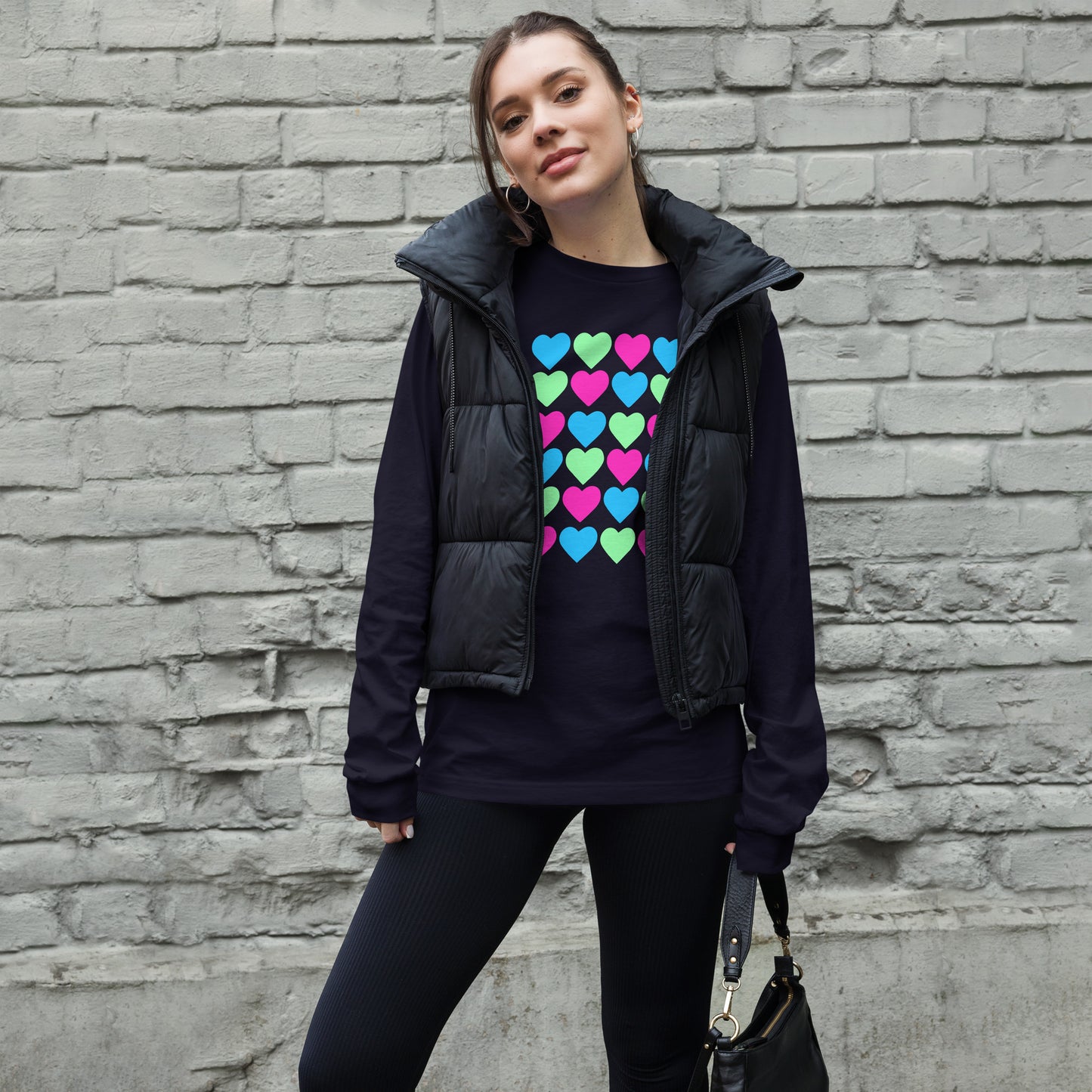 Bright Hearts - Long-Sleeve T-Shirt