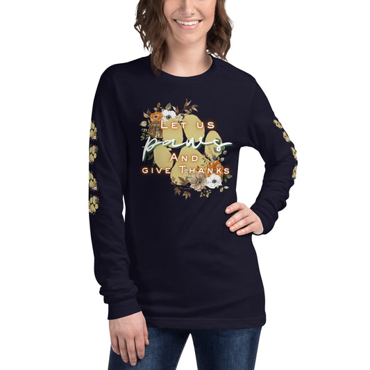 Paws Thankful - Long-sleeve T-Shirt