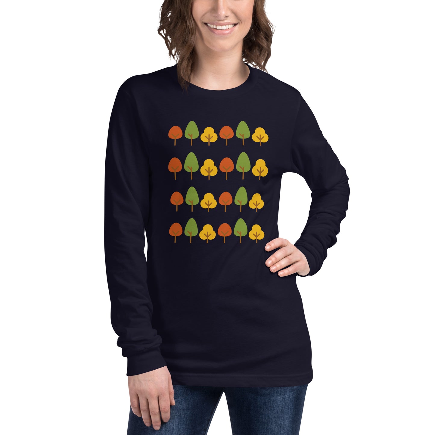 Autumn Trees - Long-sleeve T-Shirt