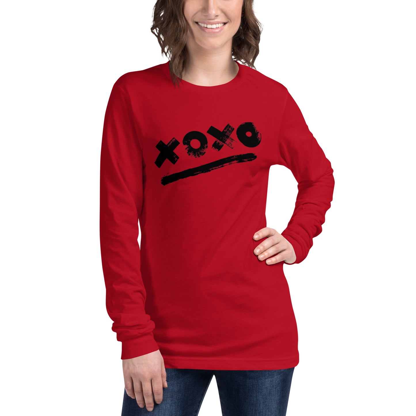 Black XOXO - Long-Sleeve T-Shirt