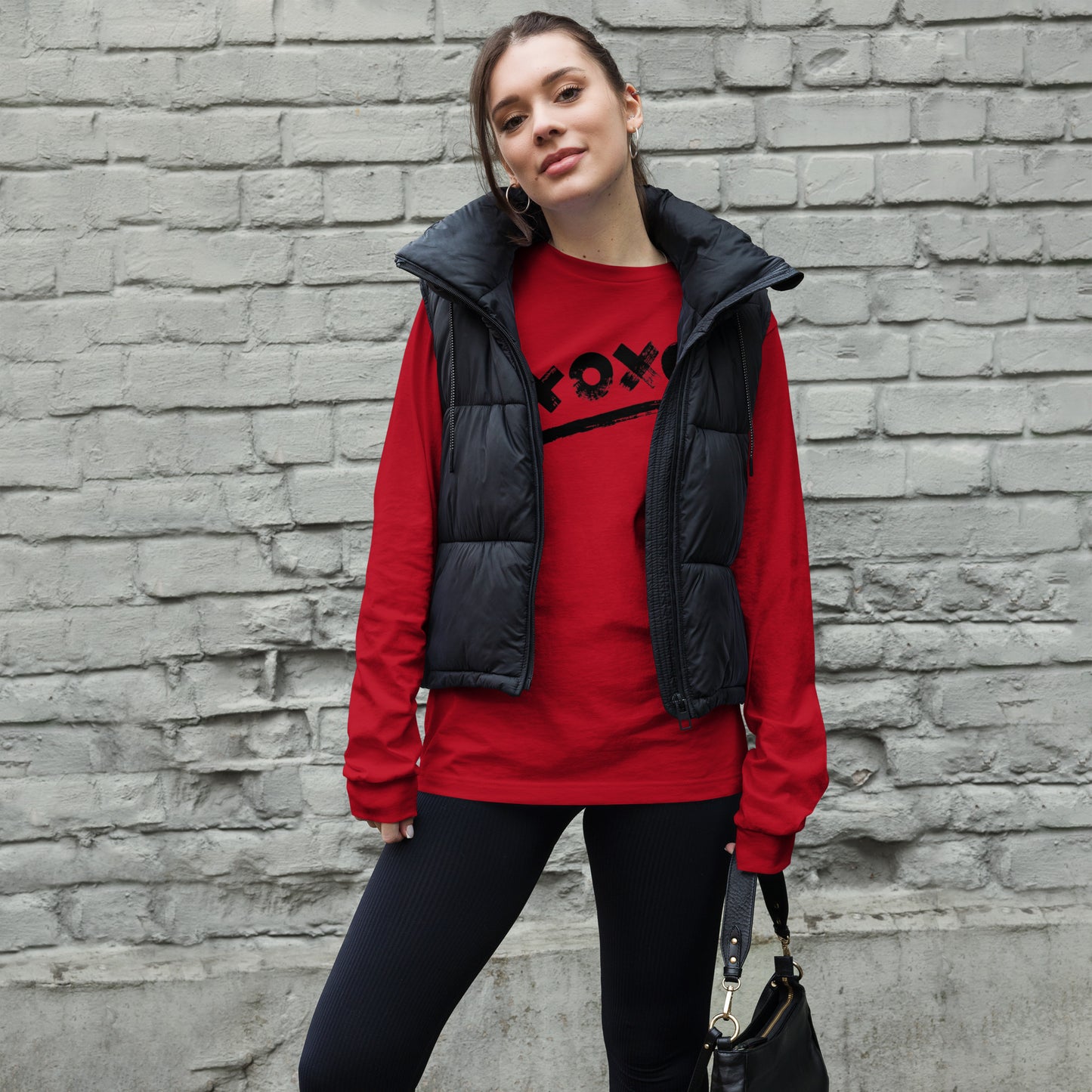 Black XOXO - Long-Sleeve T-Shirt