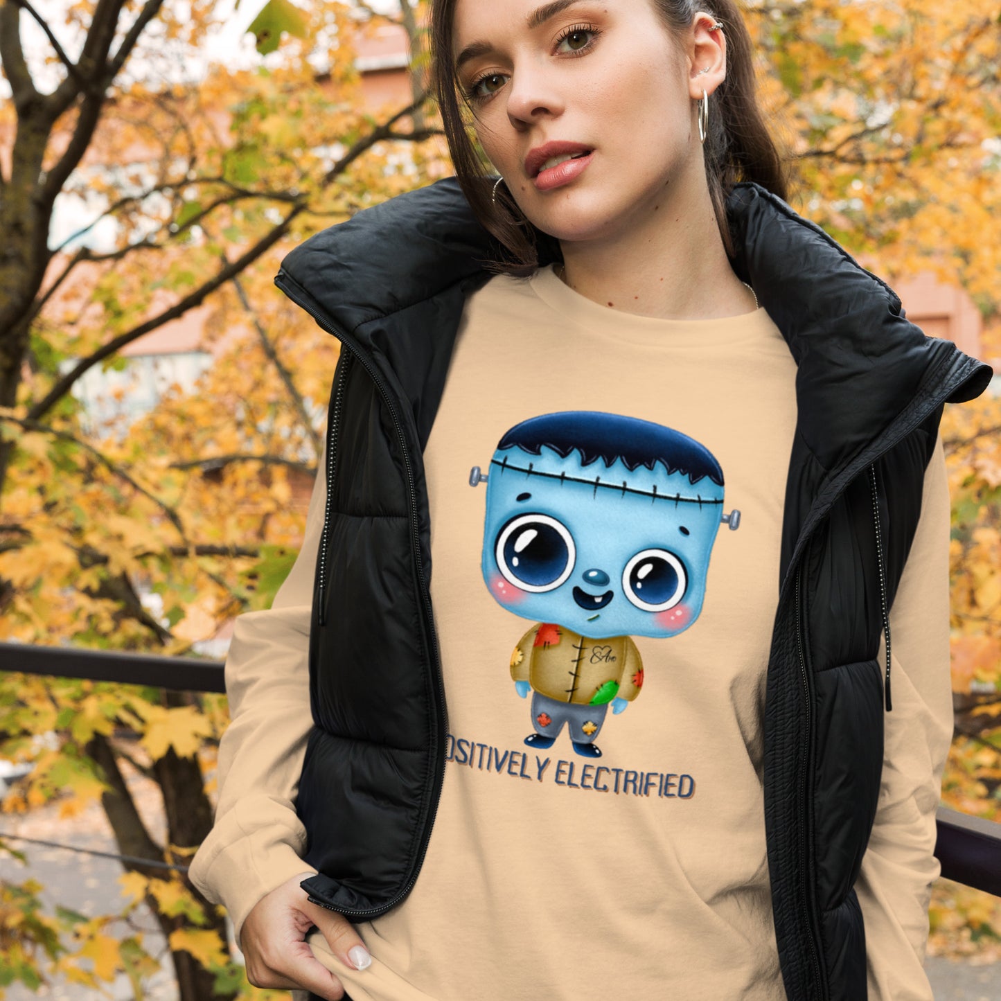 Frankie - Long-sleeve T-shirt