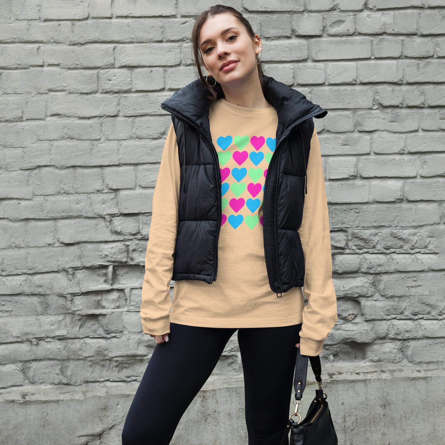 Bright Hearts - Long-Sleeve T-Shirt