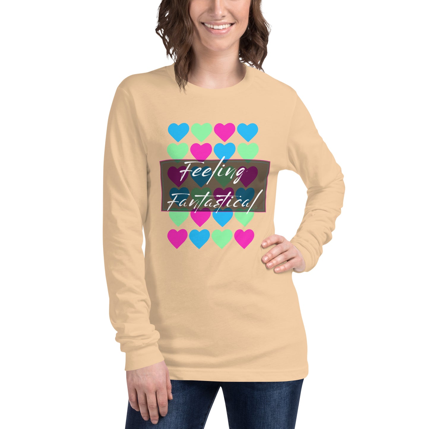 Feeling Fantastical (Bright) - Long-Sleeve T-Shirt