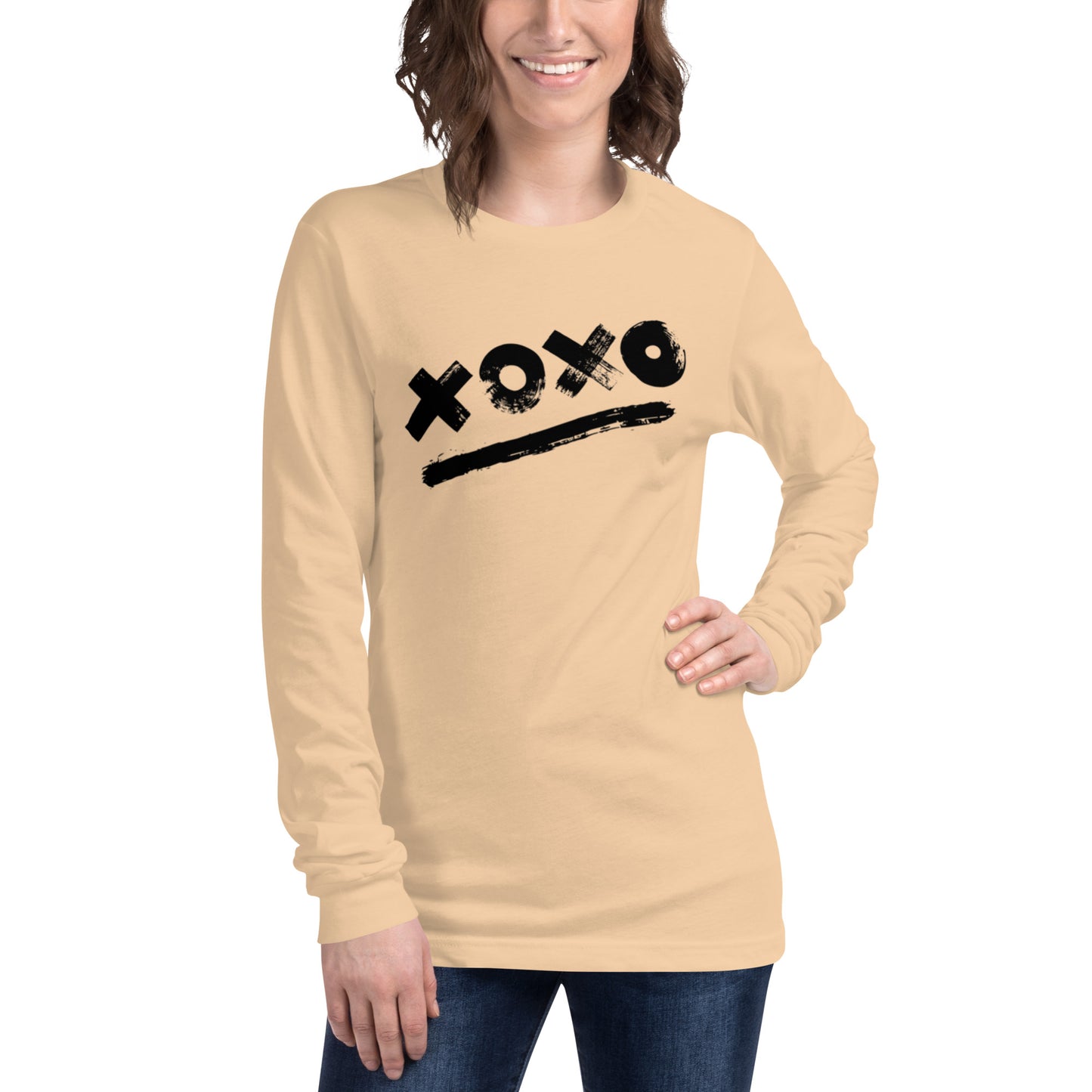 Black XOXO - Long-Sleeve T-Shirt