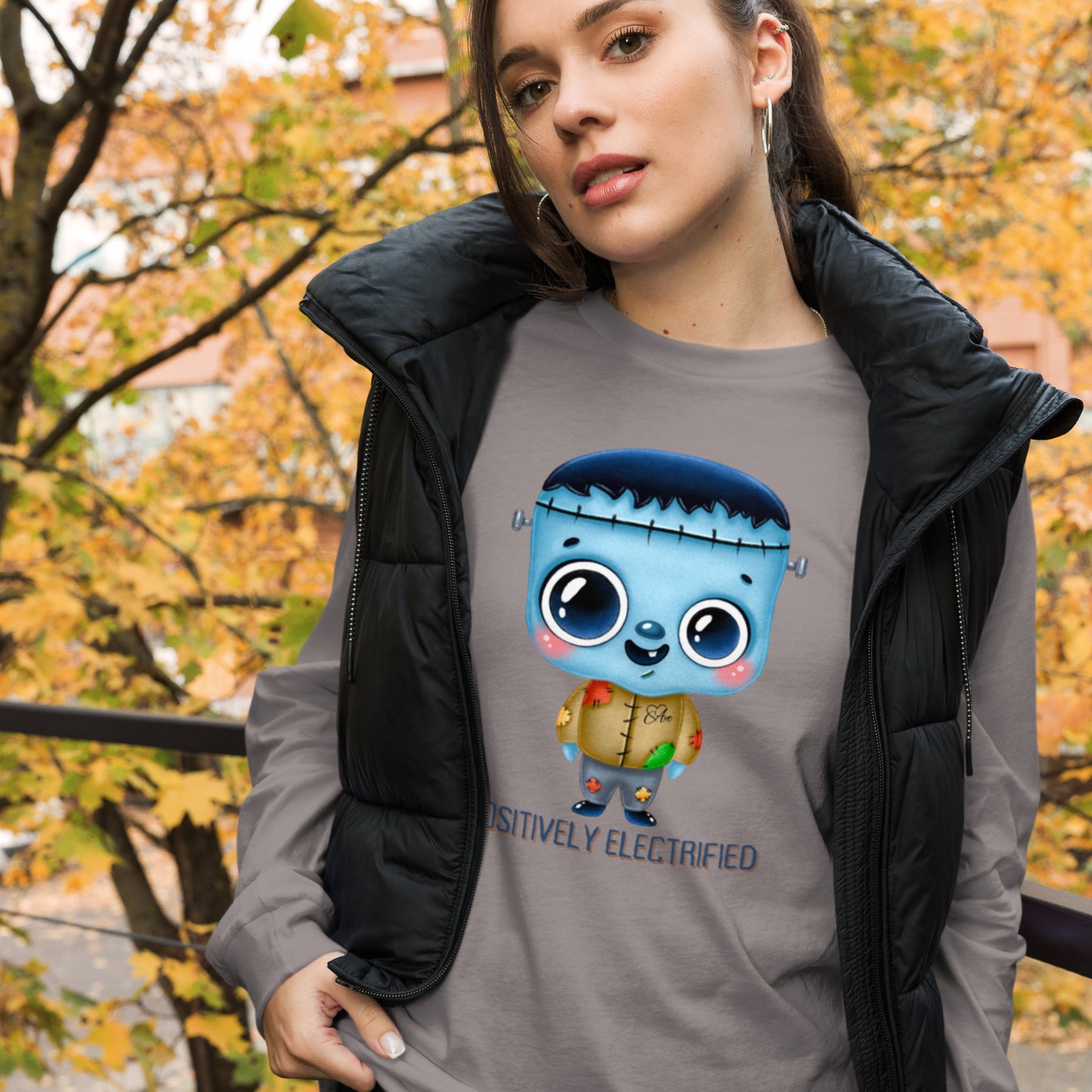 Frankie - Long-sleeve T-shirt