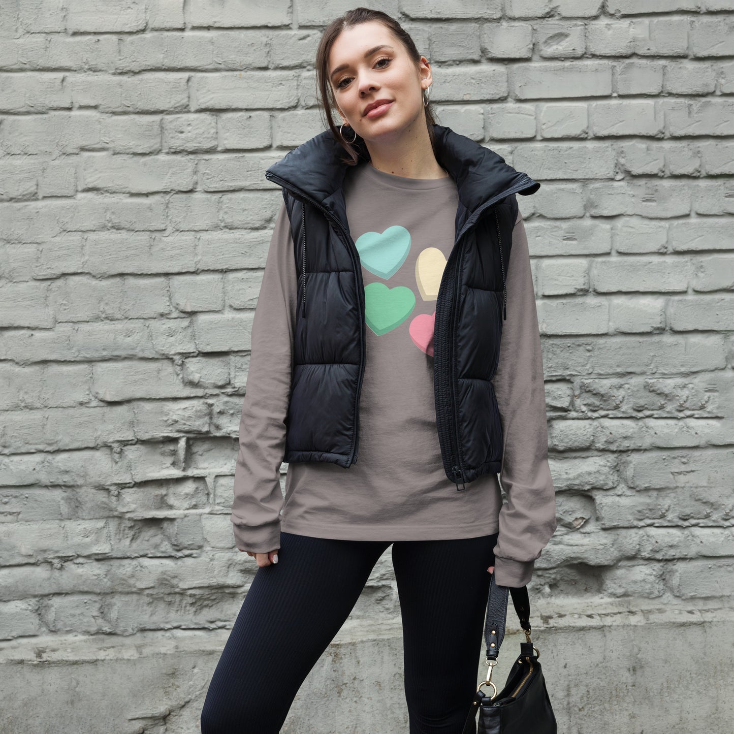 Candy Hearts - Long-Sleeve T-Shirt