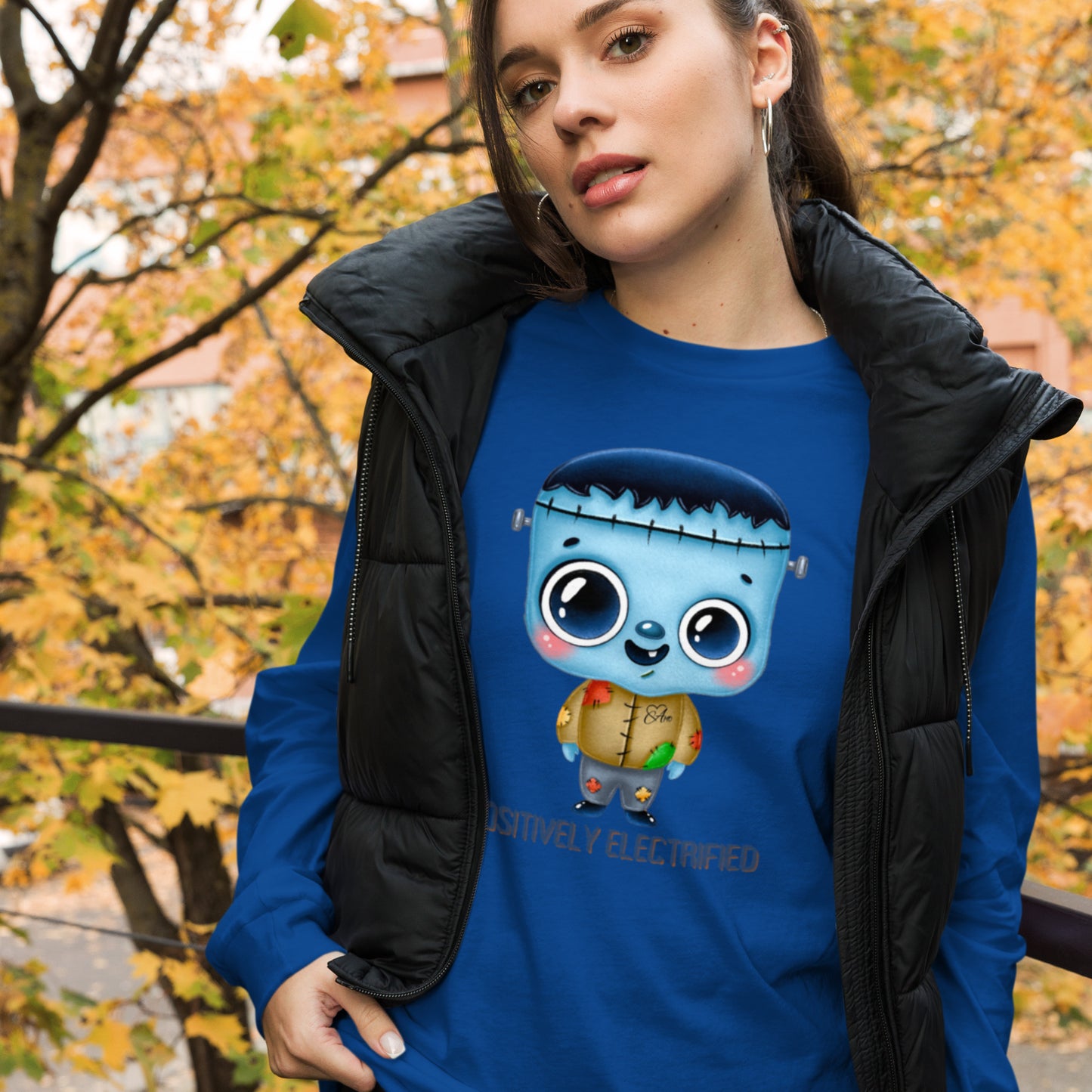 Frankie - Long-sleeve T-shirt