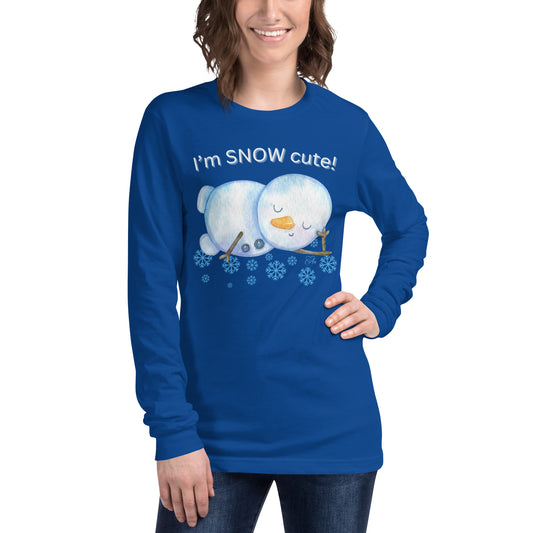Snow Cute - Long-Sleeve T-Shirt
