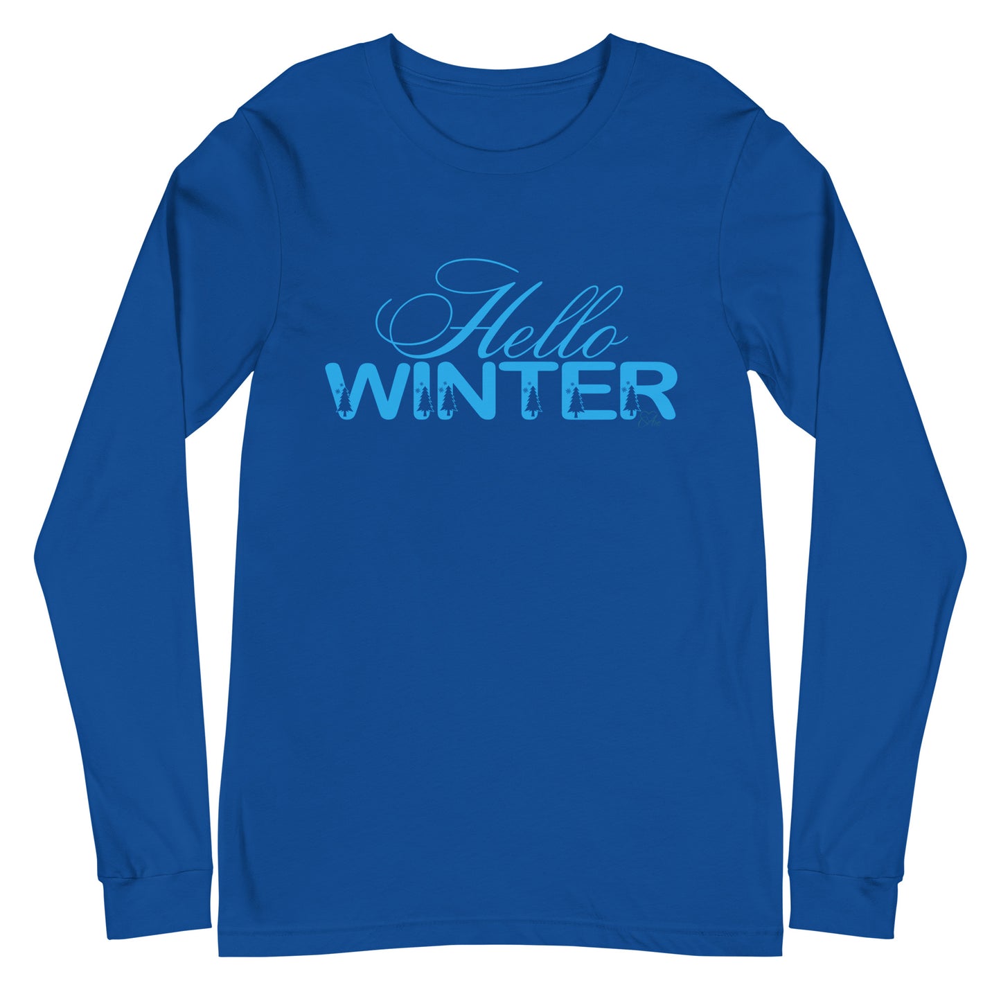 Hello Winter - Long-Sleeve T-Shirt