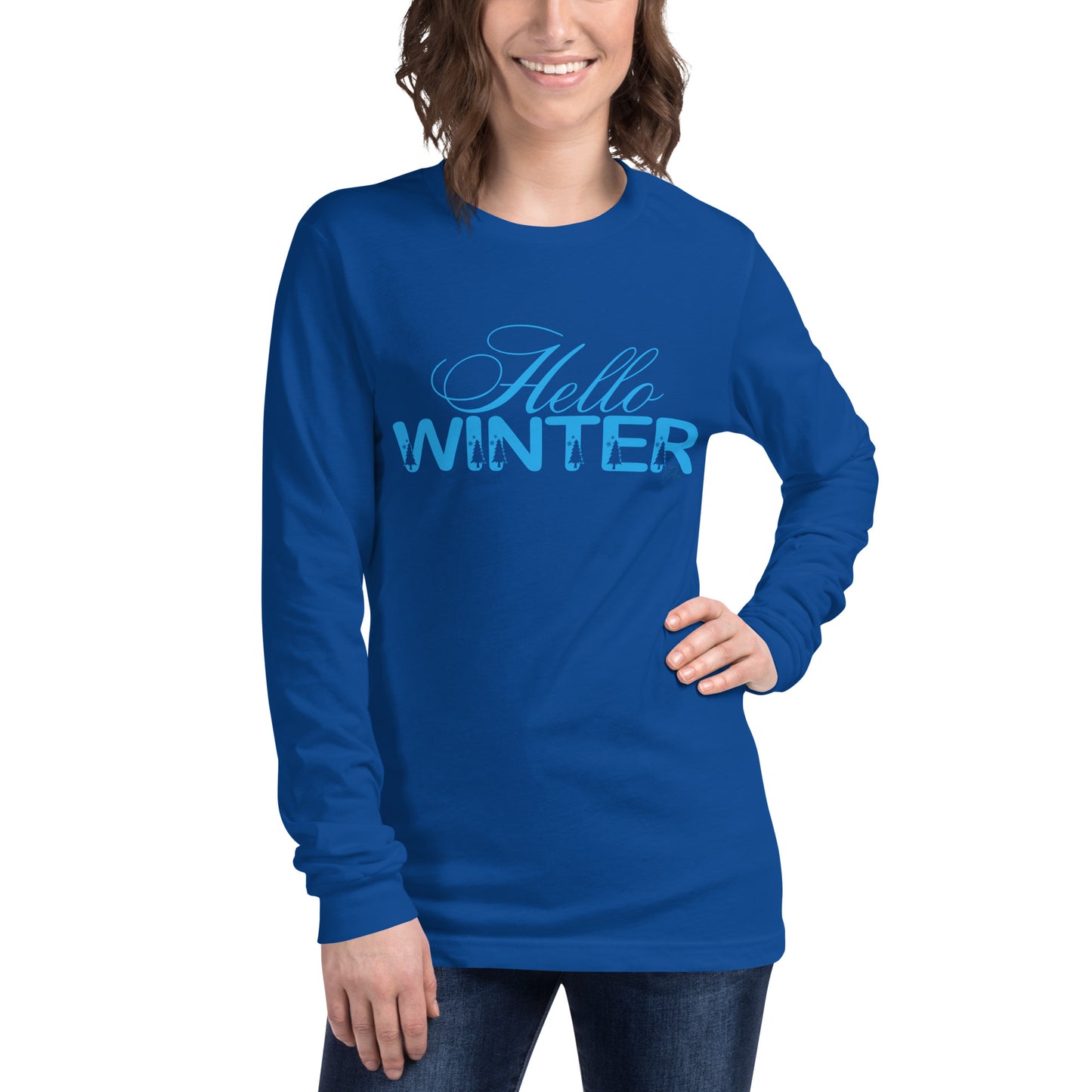 Hello Winter - Long-Sleeve T-Shirt
